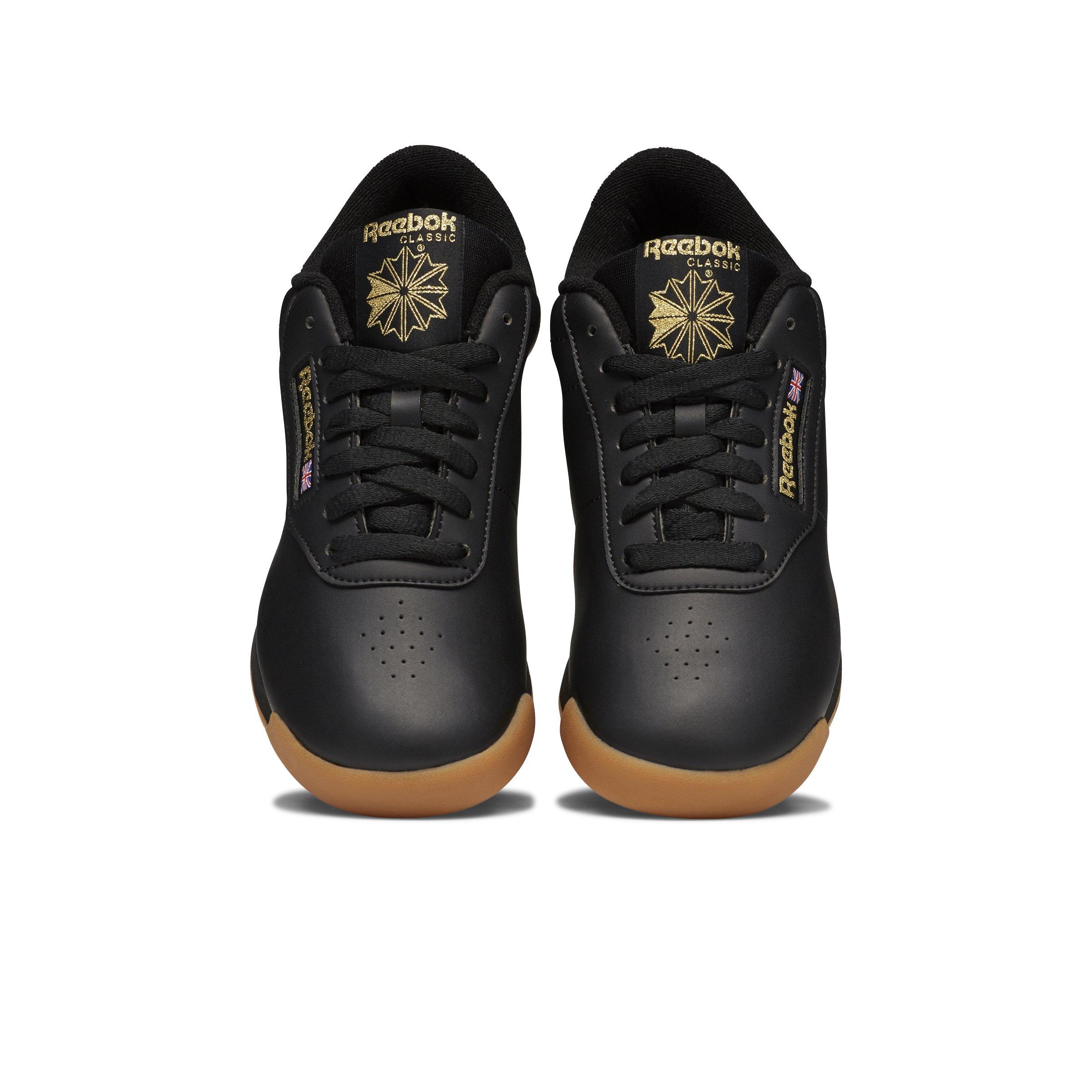 Reebok Princess "Black/Gum" Women's Shoe - BLACK/GUM Thumbnail View 5