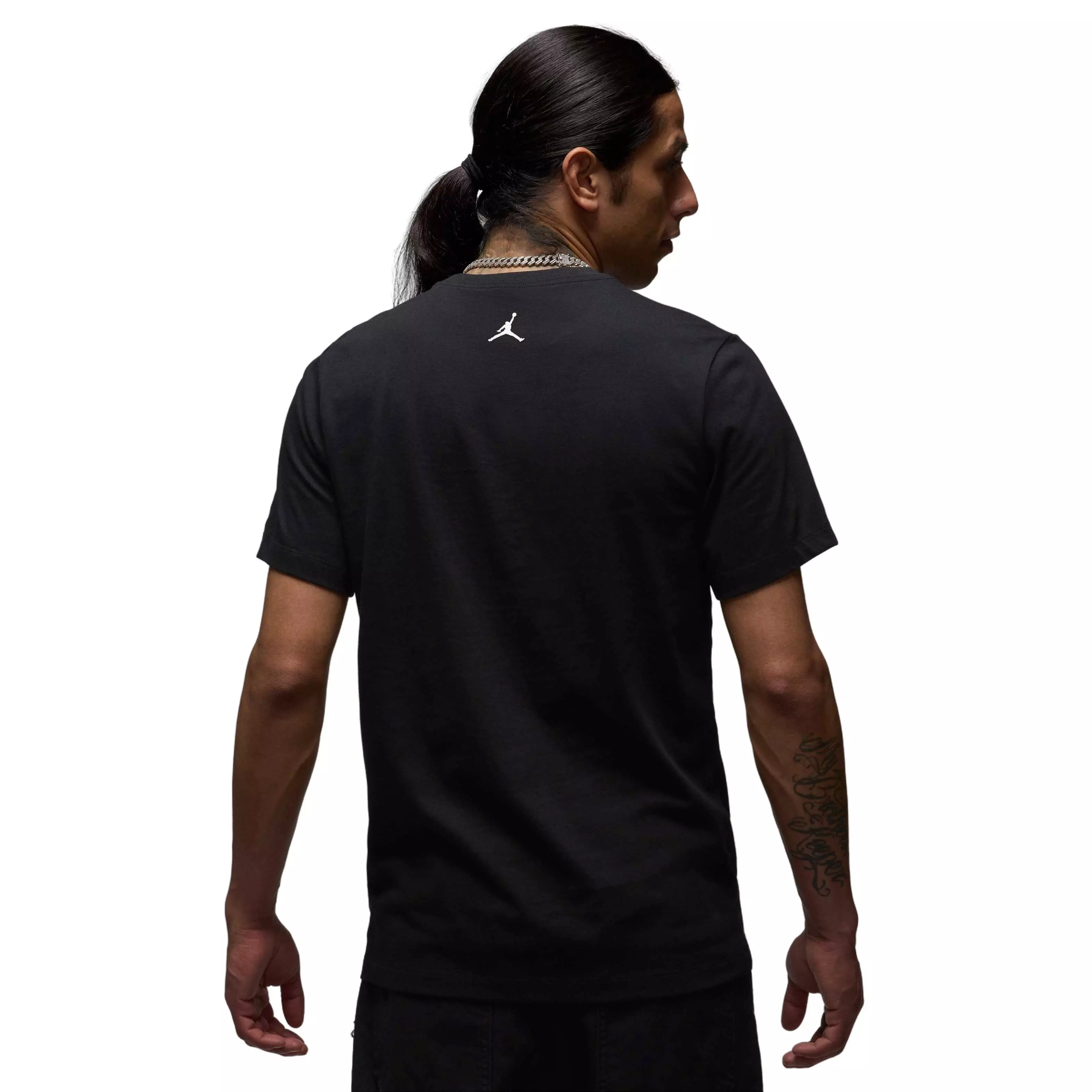 Jordan Men's Brand Photo Sort-Sleeve T-Shirt -  Black - BLACK