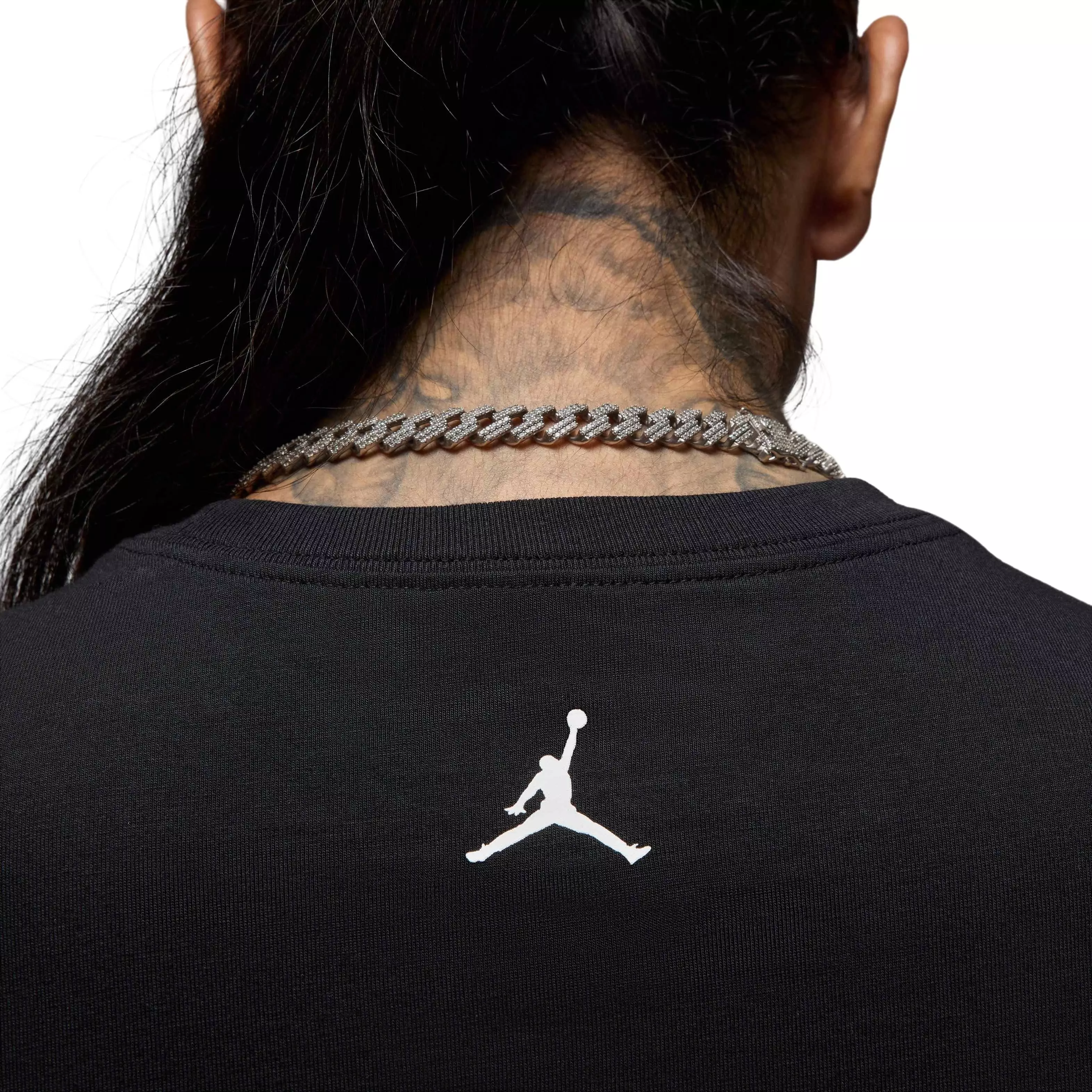 Jordan Men's Brand Photo Sort-Sleeve T-Shirt -  Black - BLACK