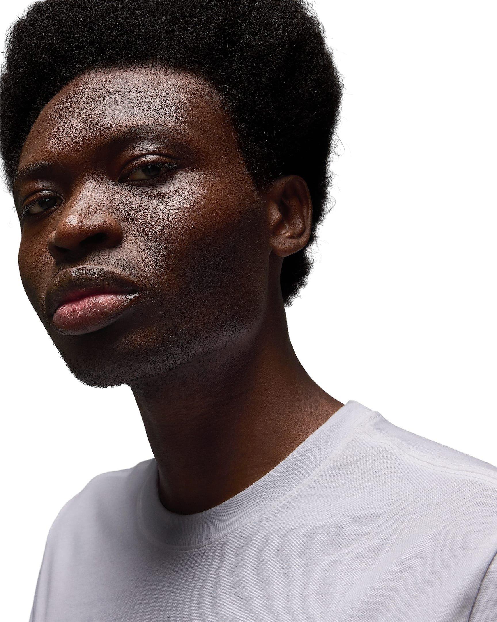 Jordan Luka Men's Short-Sleeve Crew T-Shirt -White - WHITE Thumbnail View 3