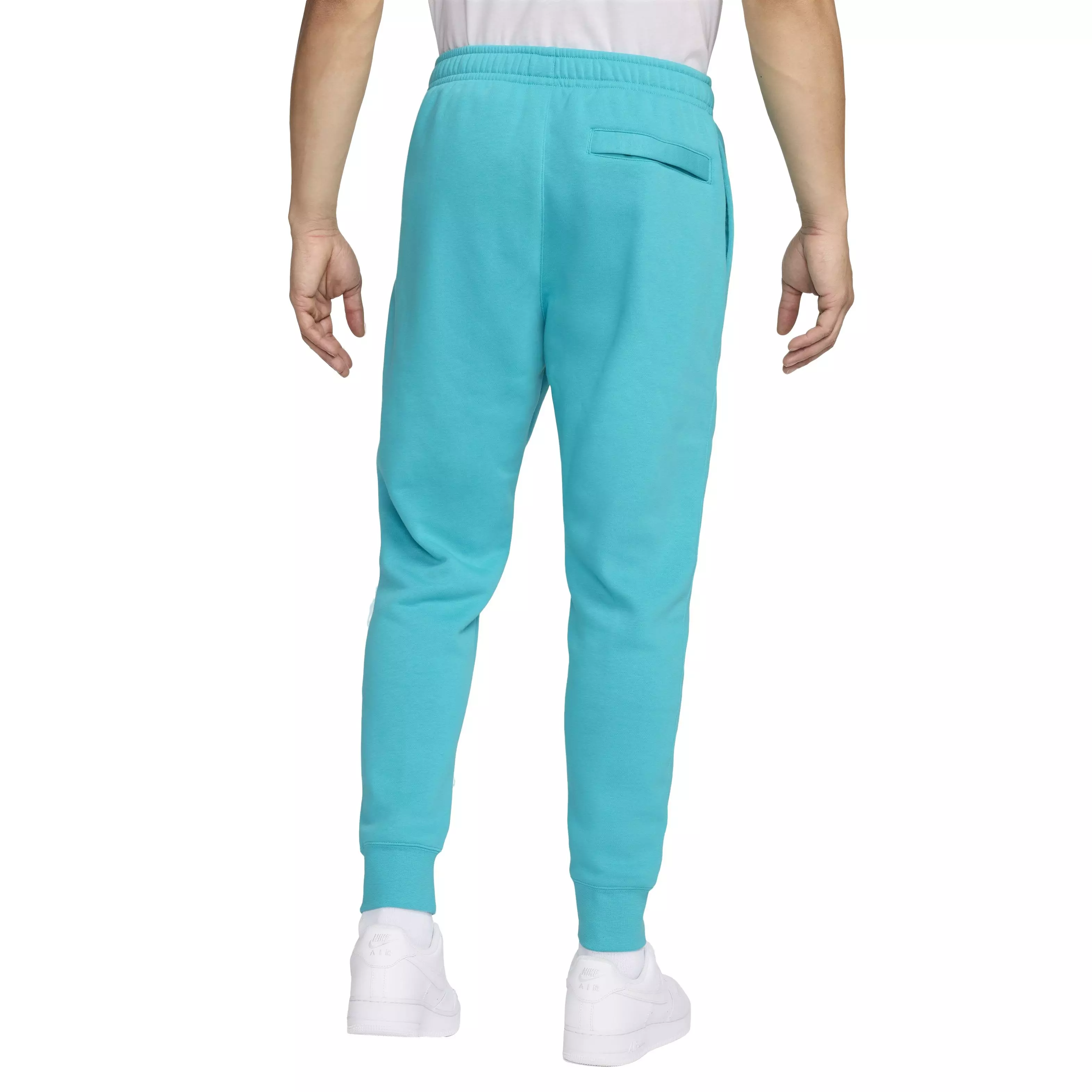 Nike Men's Sportswear Club Fleece Joggers -Turquoise - TURQUOISE 