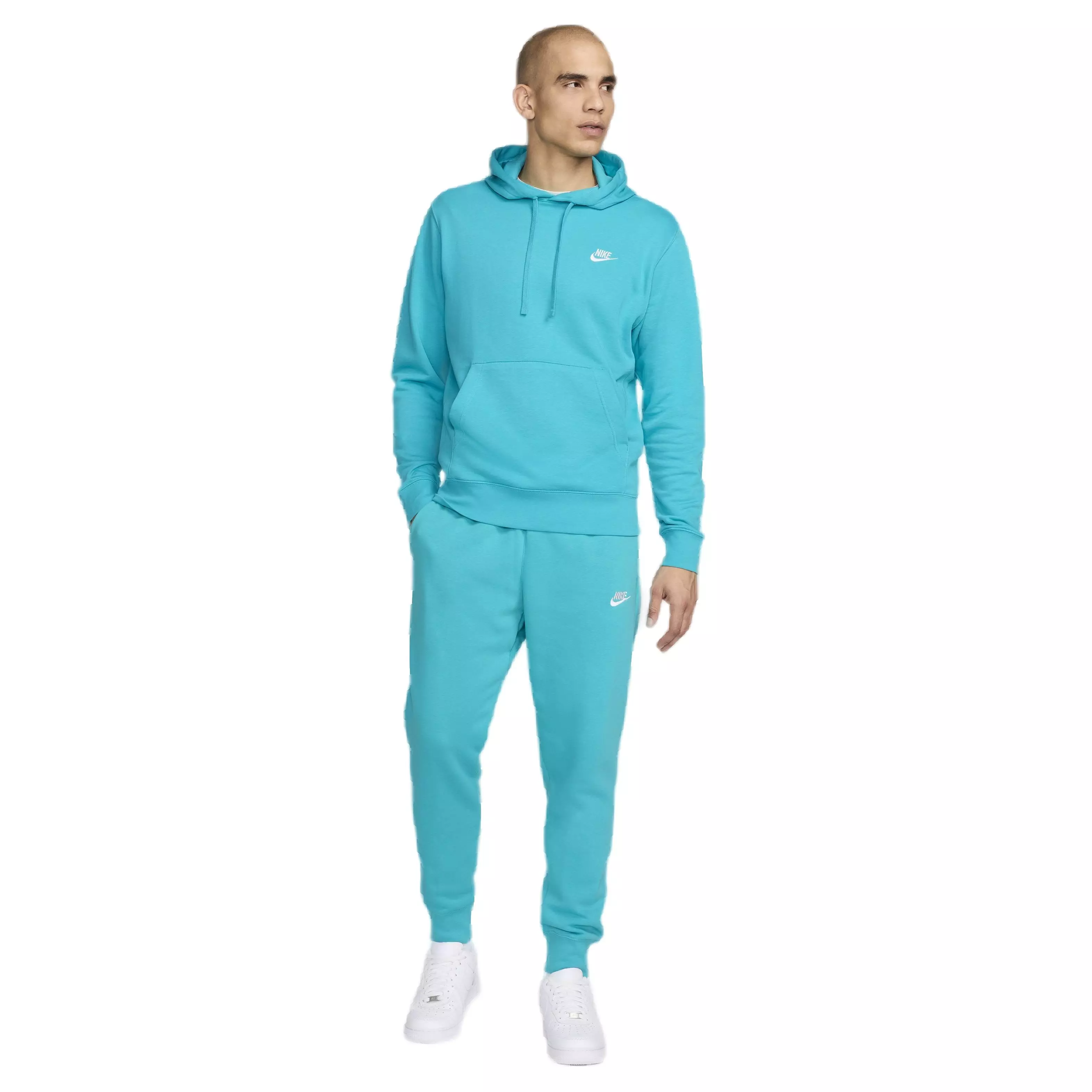 Nike Men's Sportswear Club Fleece Joggers - Turquoise - TURQUOISE 