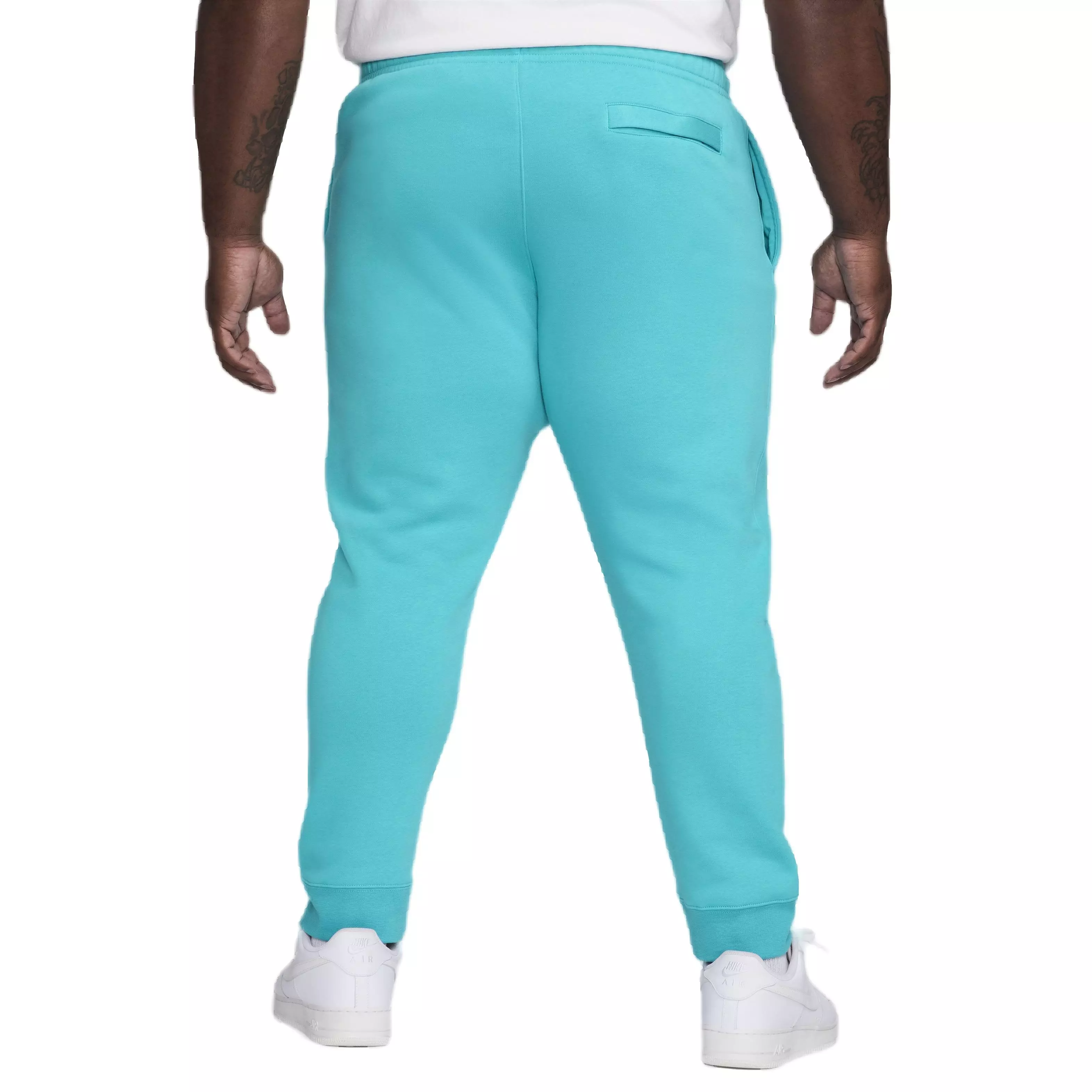 Nike Men's Sportswear Club Fleece Joggers -Turquoise - TURQUOISE 