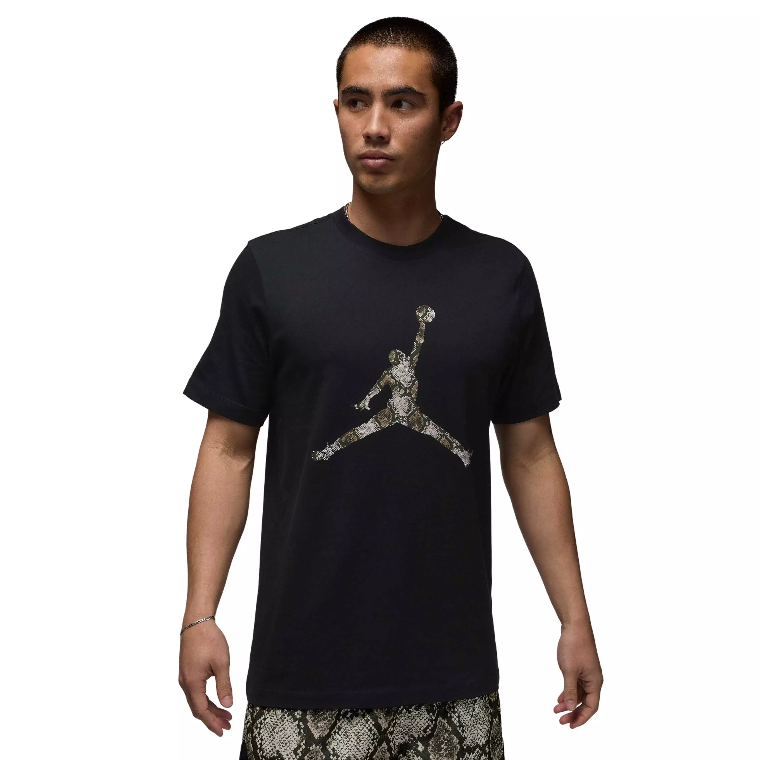 Jordan Men's Sport Dri-FIT JM Short-Sleeve Crew T-Shirt - BLACK