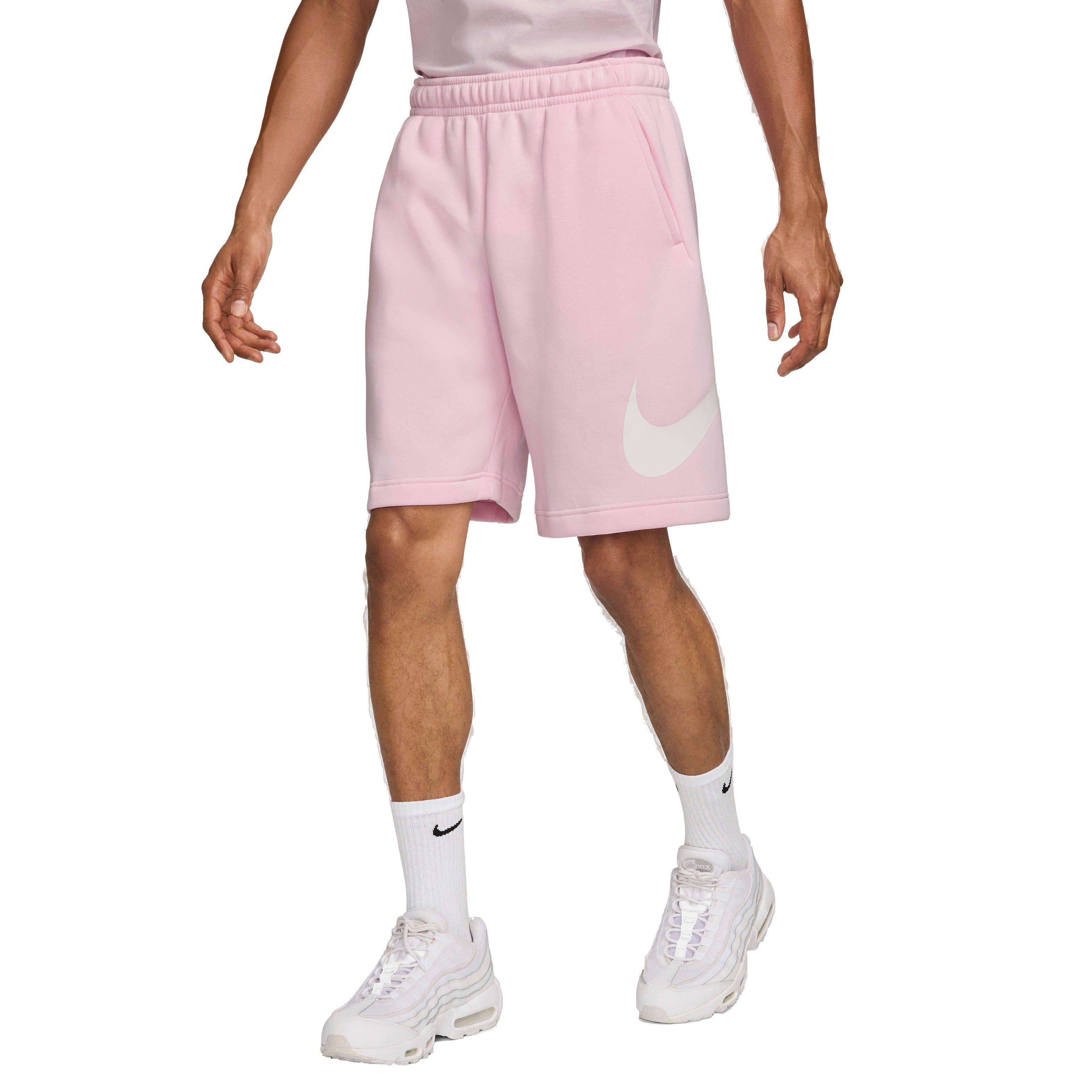 Mens pink athletic shorts deals