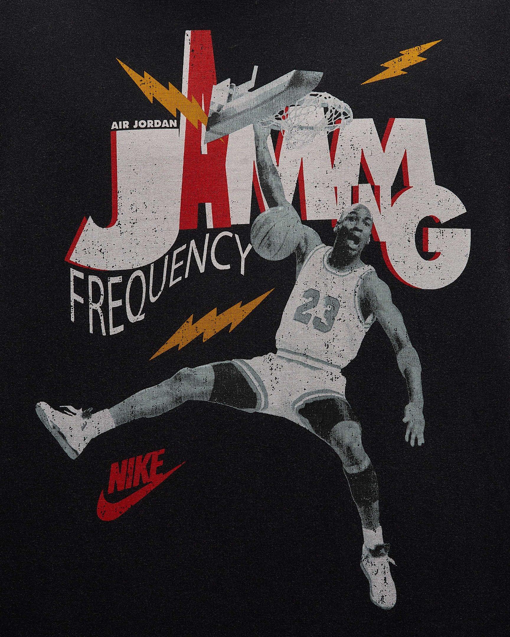 Jordan Men's Brand Jam 85 Short-Sleeve T-Shirt - Black - BLACK Thumbnail View 4
