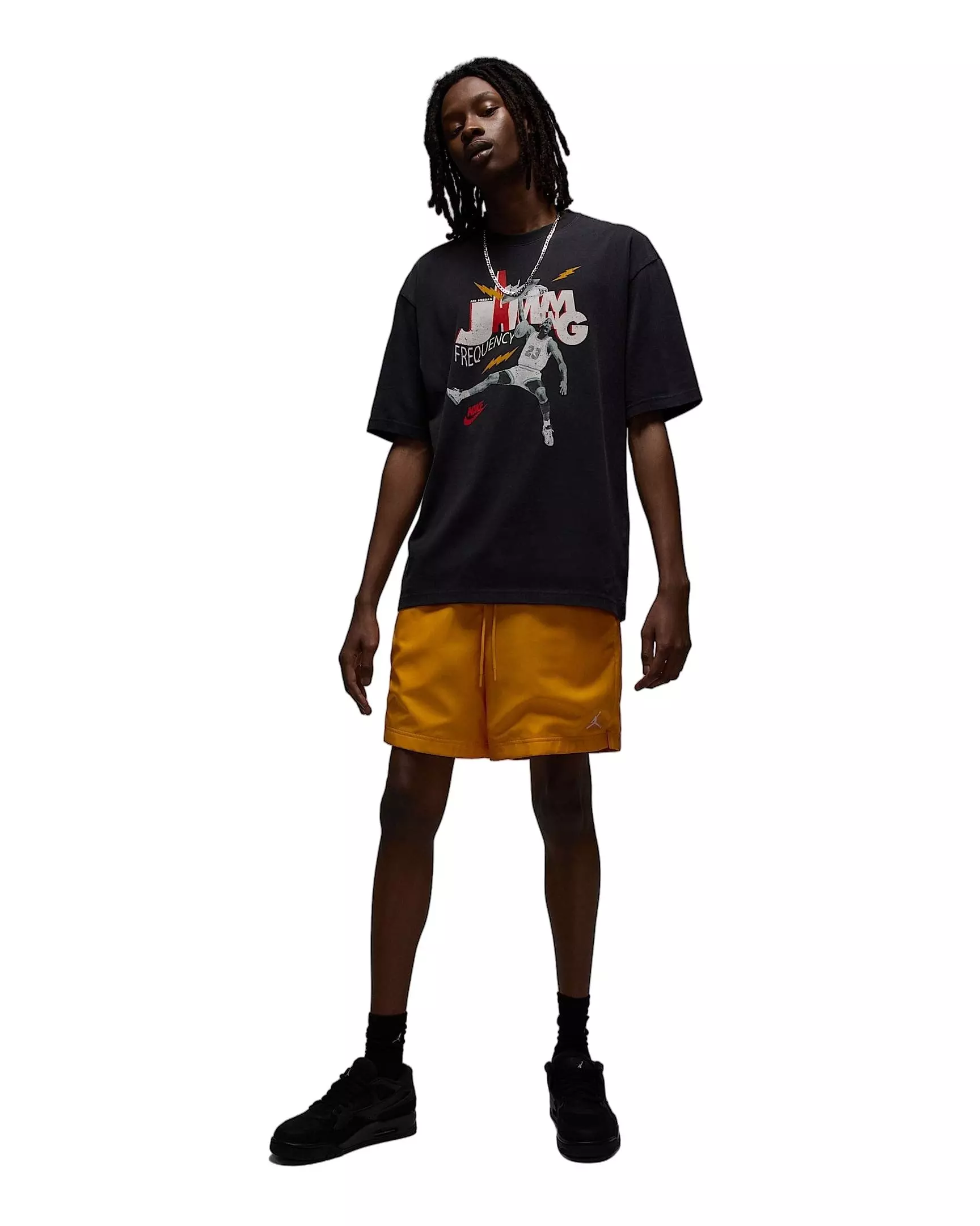 Jordan Men's Brand Jam 85 Short-Sleeve T-Shirt - Black - BLACK