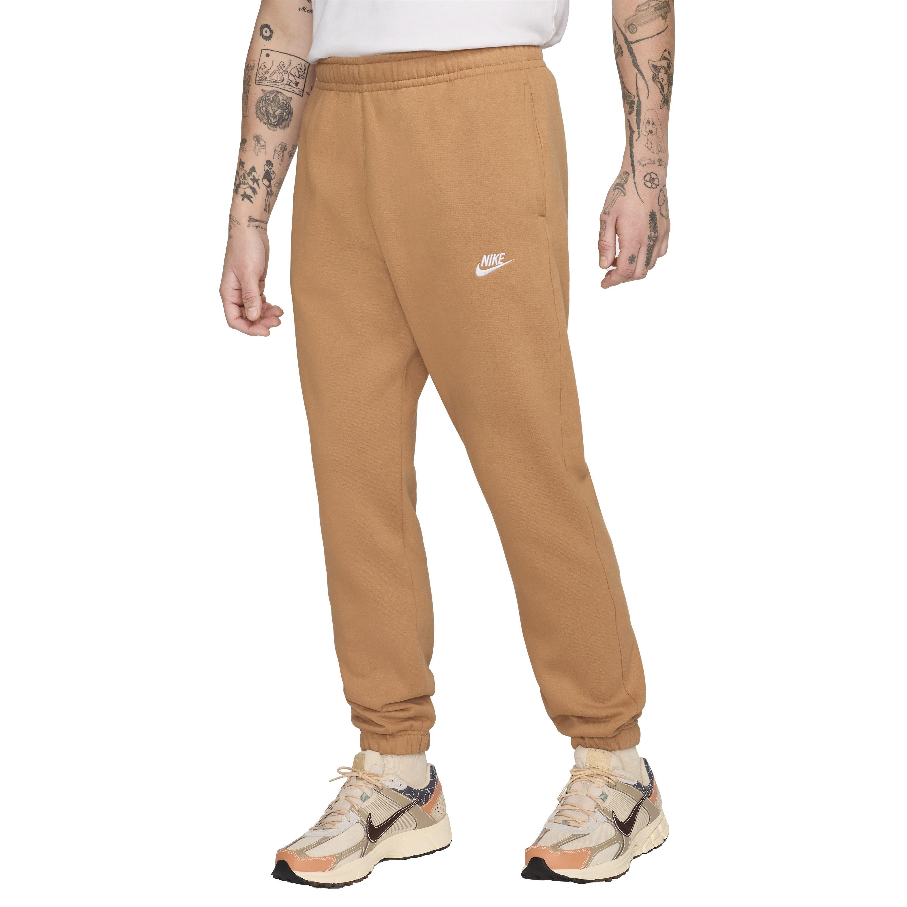 Nike Men's Sportswear Club Fleece Pants - BROWN Thumbnail View 1