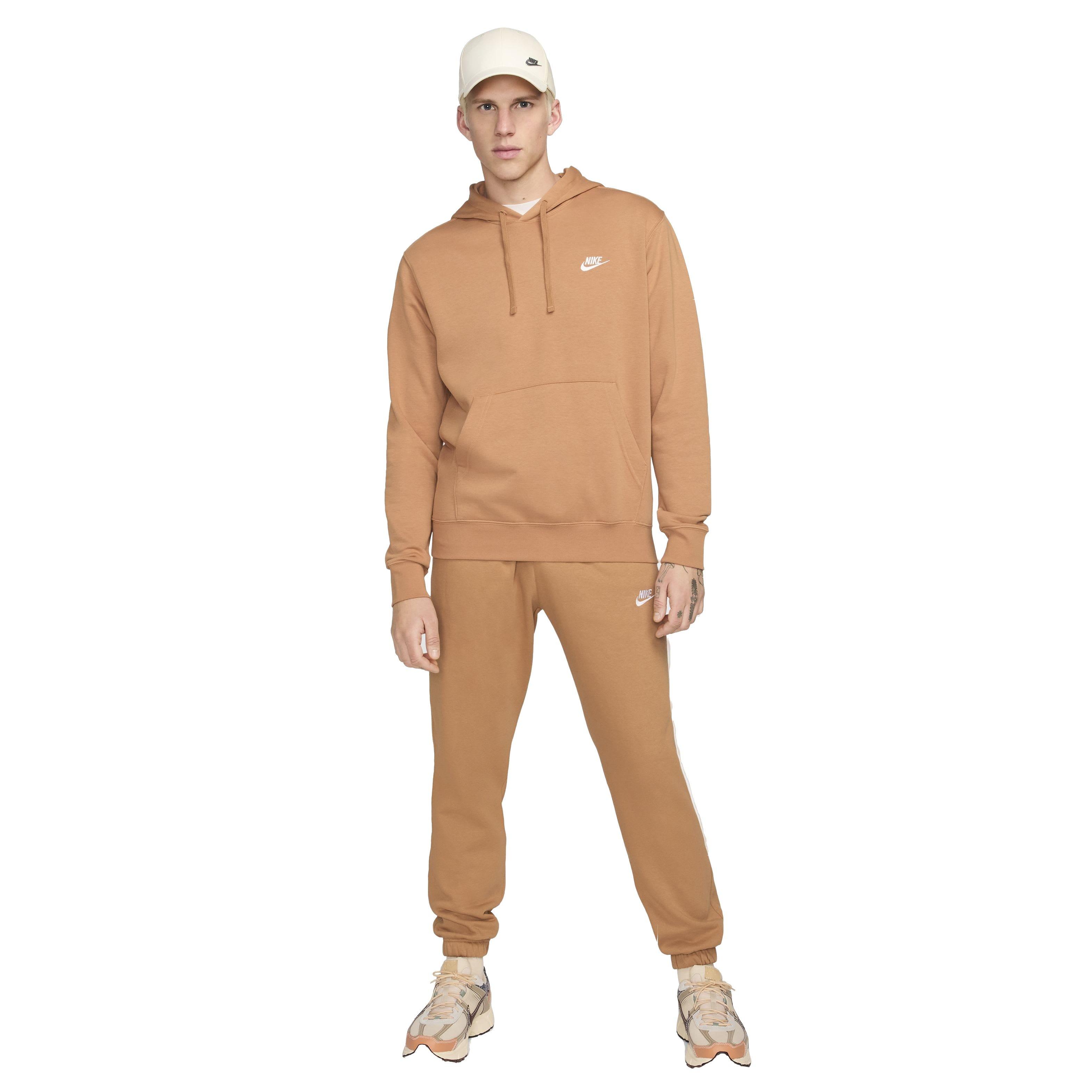 Nike Men's Sportswear Club Fleece Pants - BROWN Thumbnail View 7