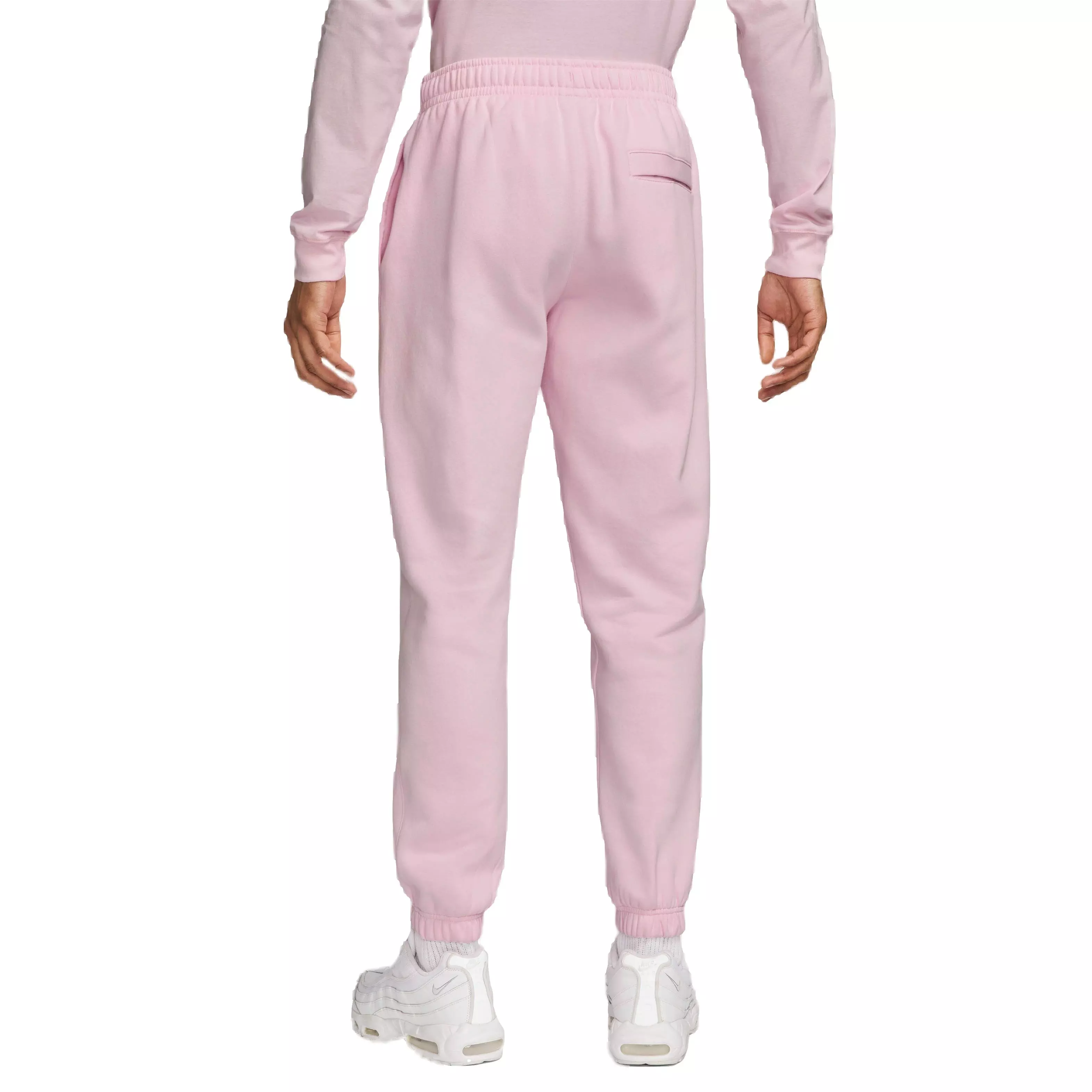 Nike Men's Sportswear Club Fleece Pants - PINK