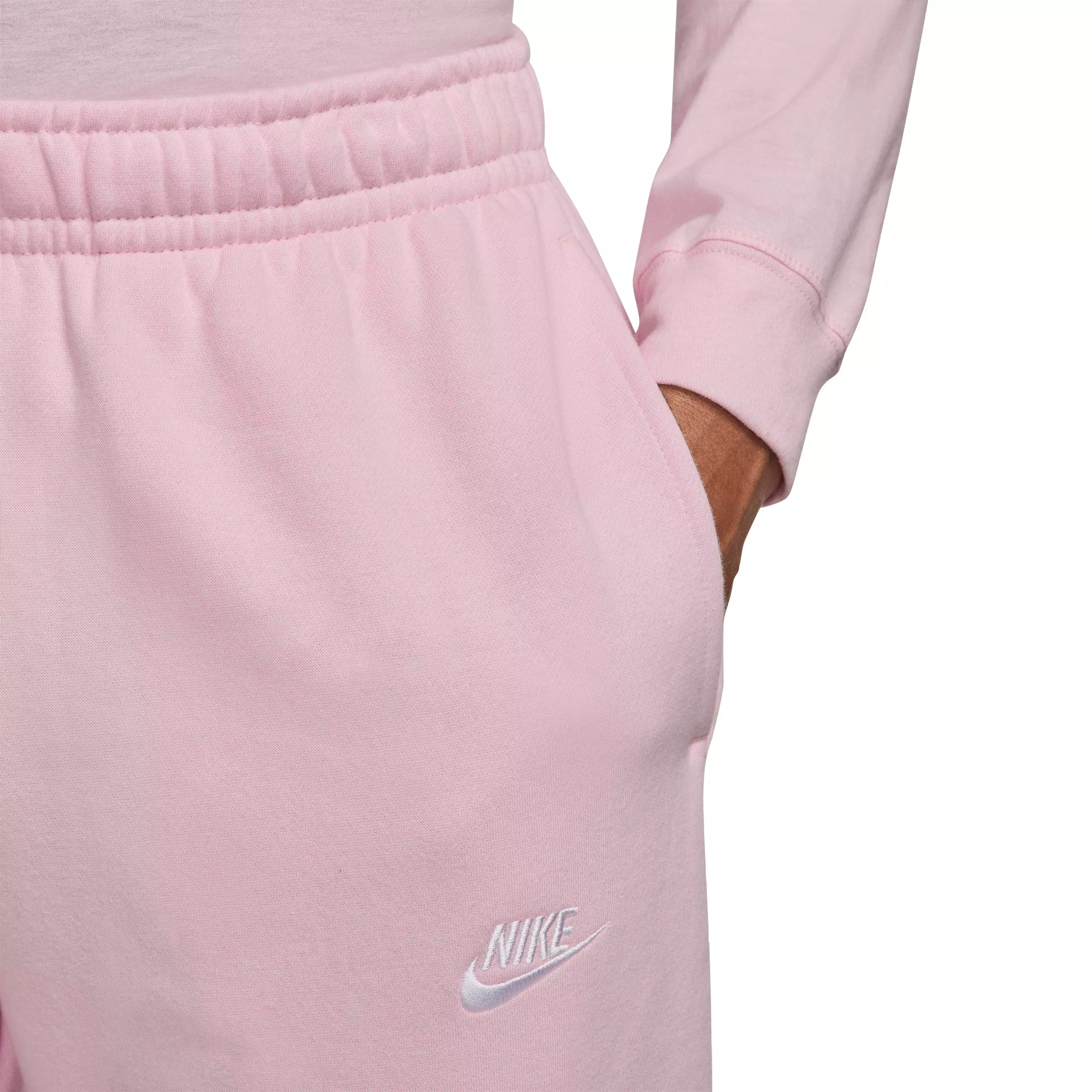 Nike Men's Sportswear Club Fleece Pants - PINK