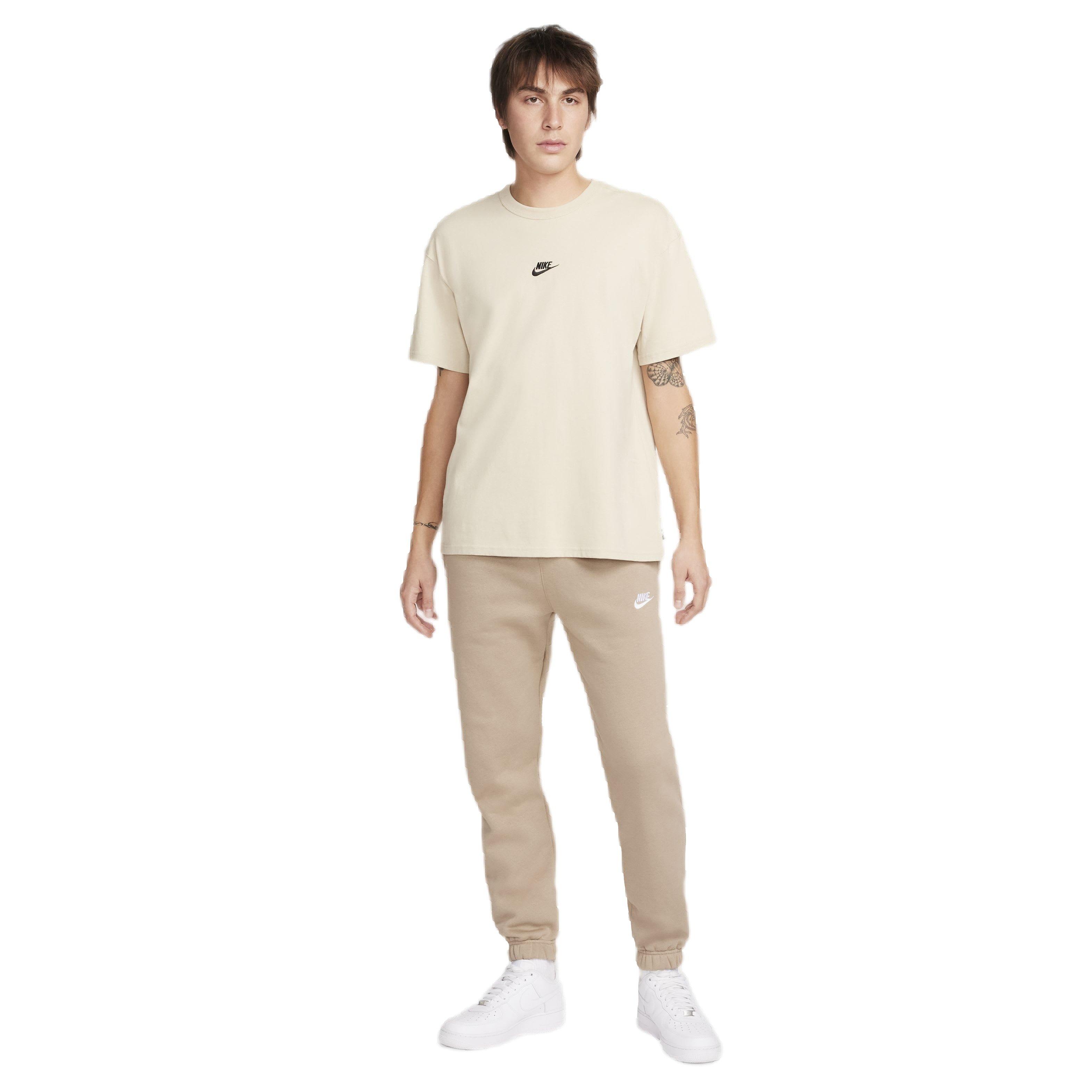 Nike Men's Sportswear Club Fleece Pants - KHAKI Thumbnail View 7