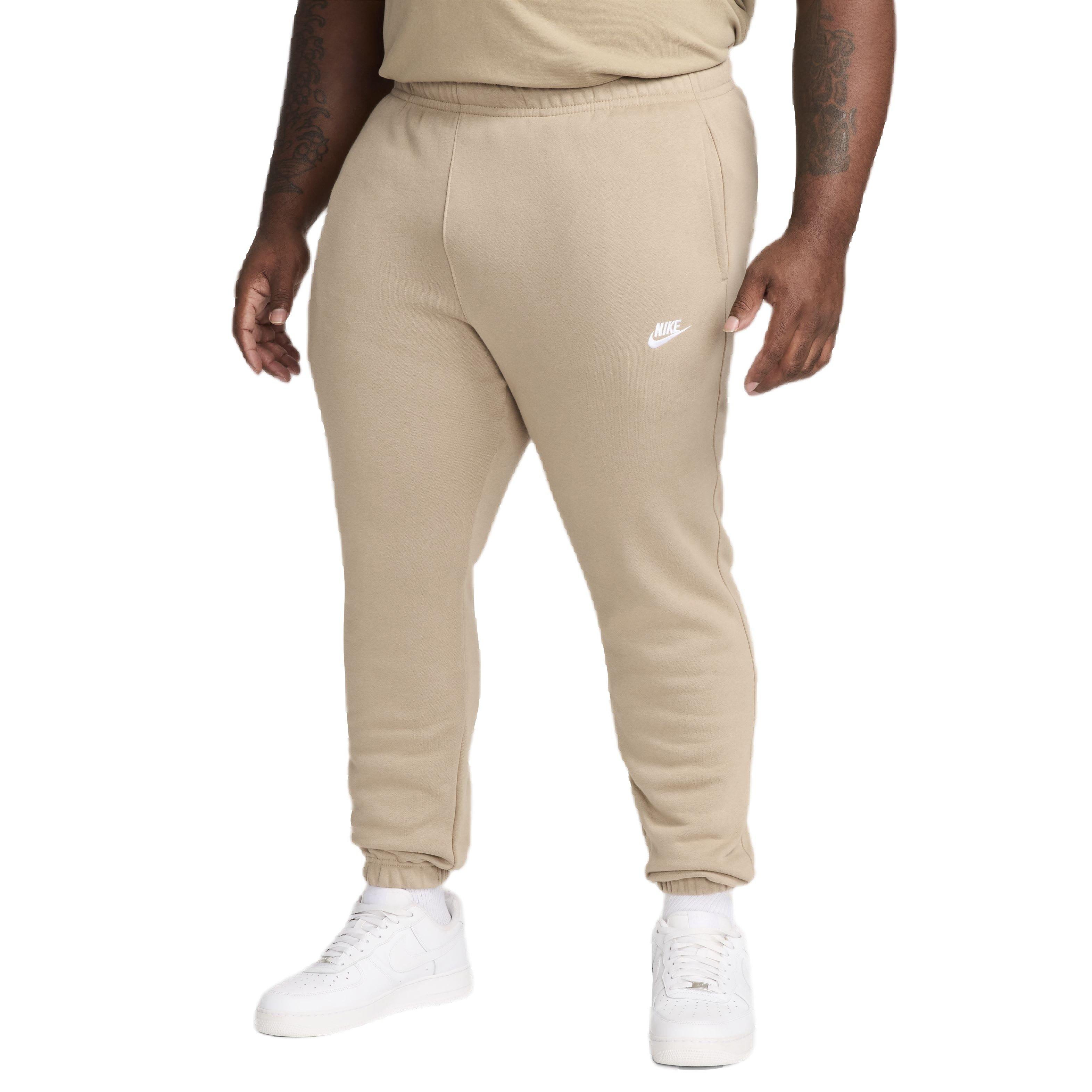 Nike Men's Sportswear Club Fleece Pants - KHAKI Thumbnail View 8