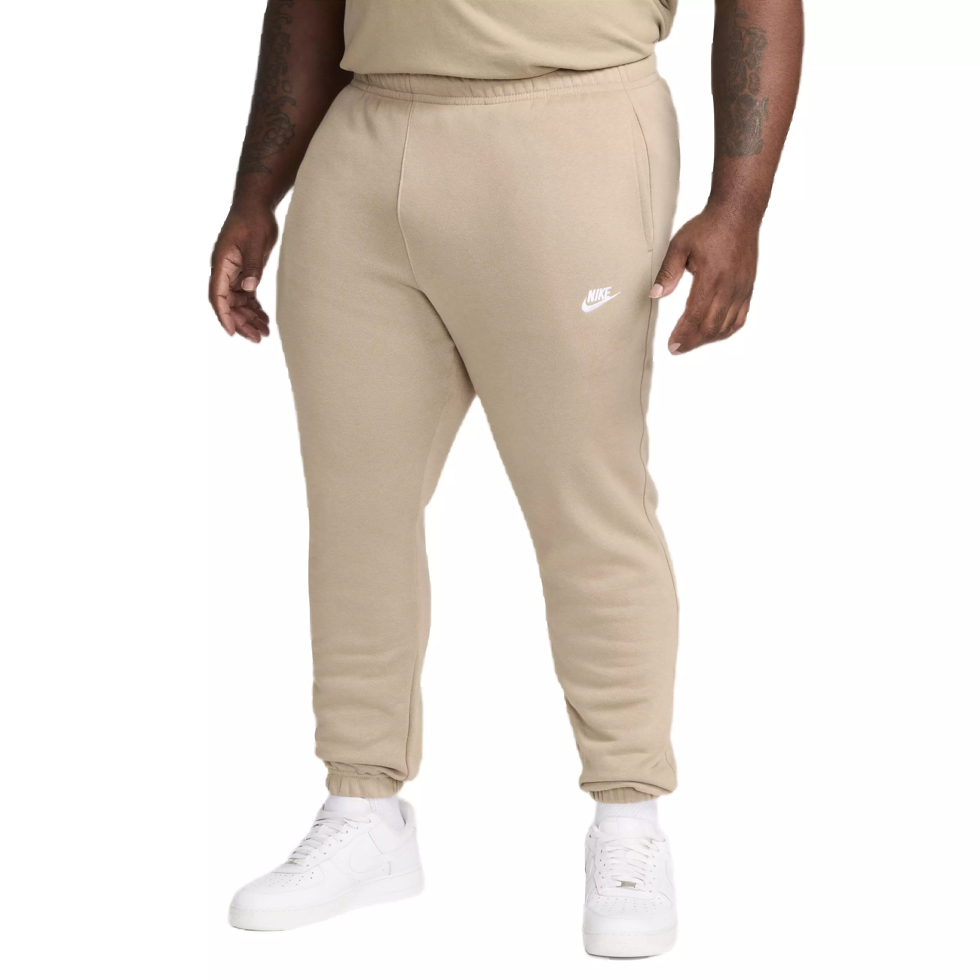 Nike Men's Sportswear Club Fleece Pants - KHAKI