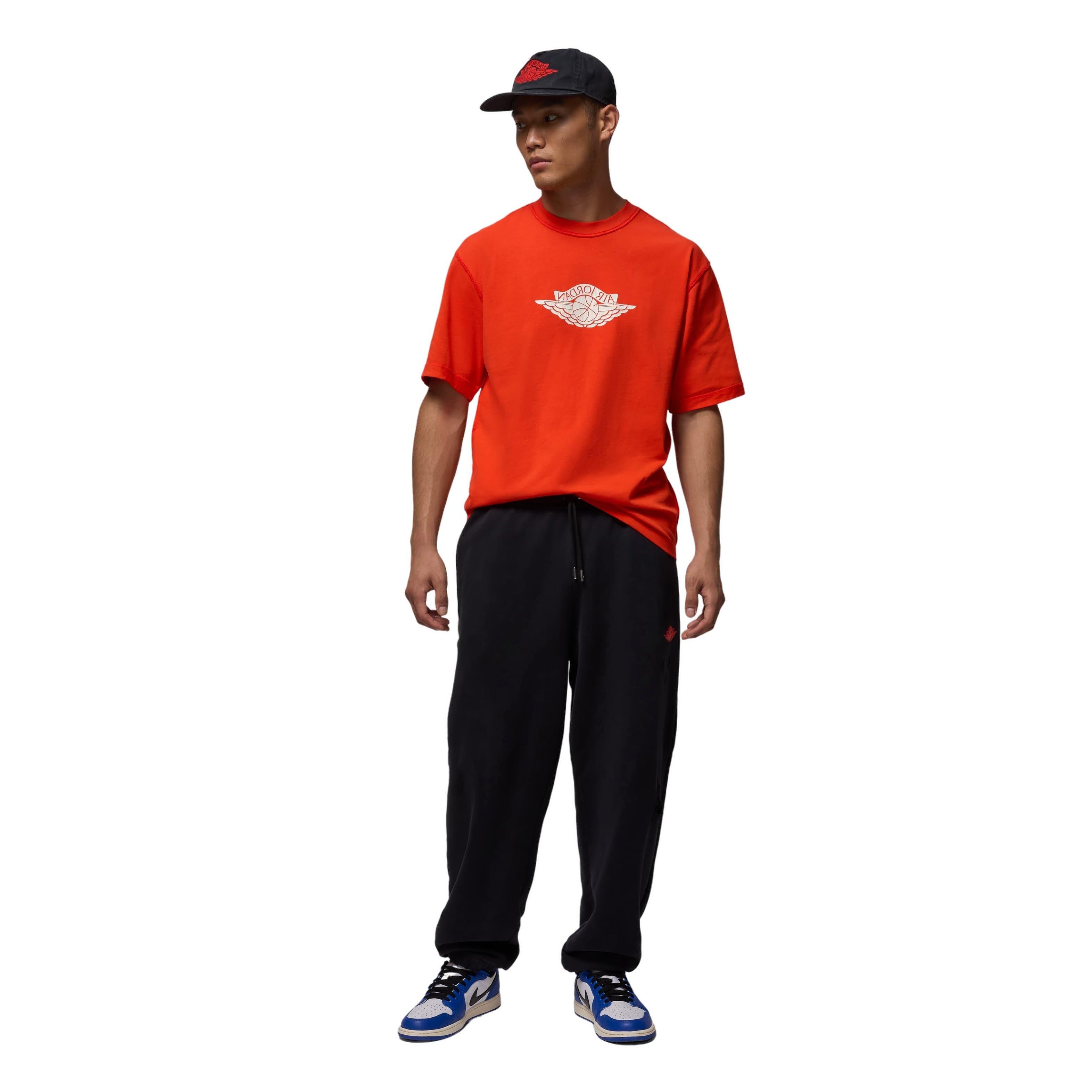 Jordan Men's Rare Air Wash 85 Short-Sleeve T-Shirt -Red - RED Thumbnail View 6