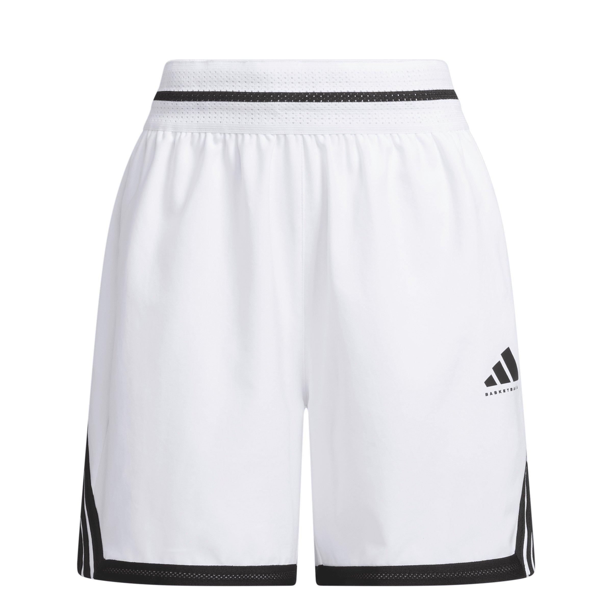 adidas Women's Crazy Lite Shorts-White - WHITE Thumbnail View 6