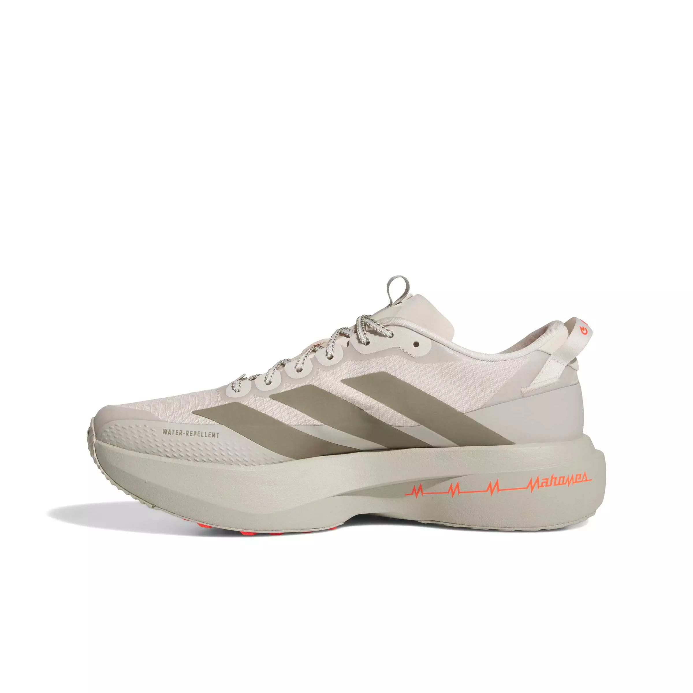 adidas Adizero Evo SL ATR Patrick Mahomes PE "Alumina/Clay/Solar Red" Men's Running Shoe - ALUMINA/CLAY/RED