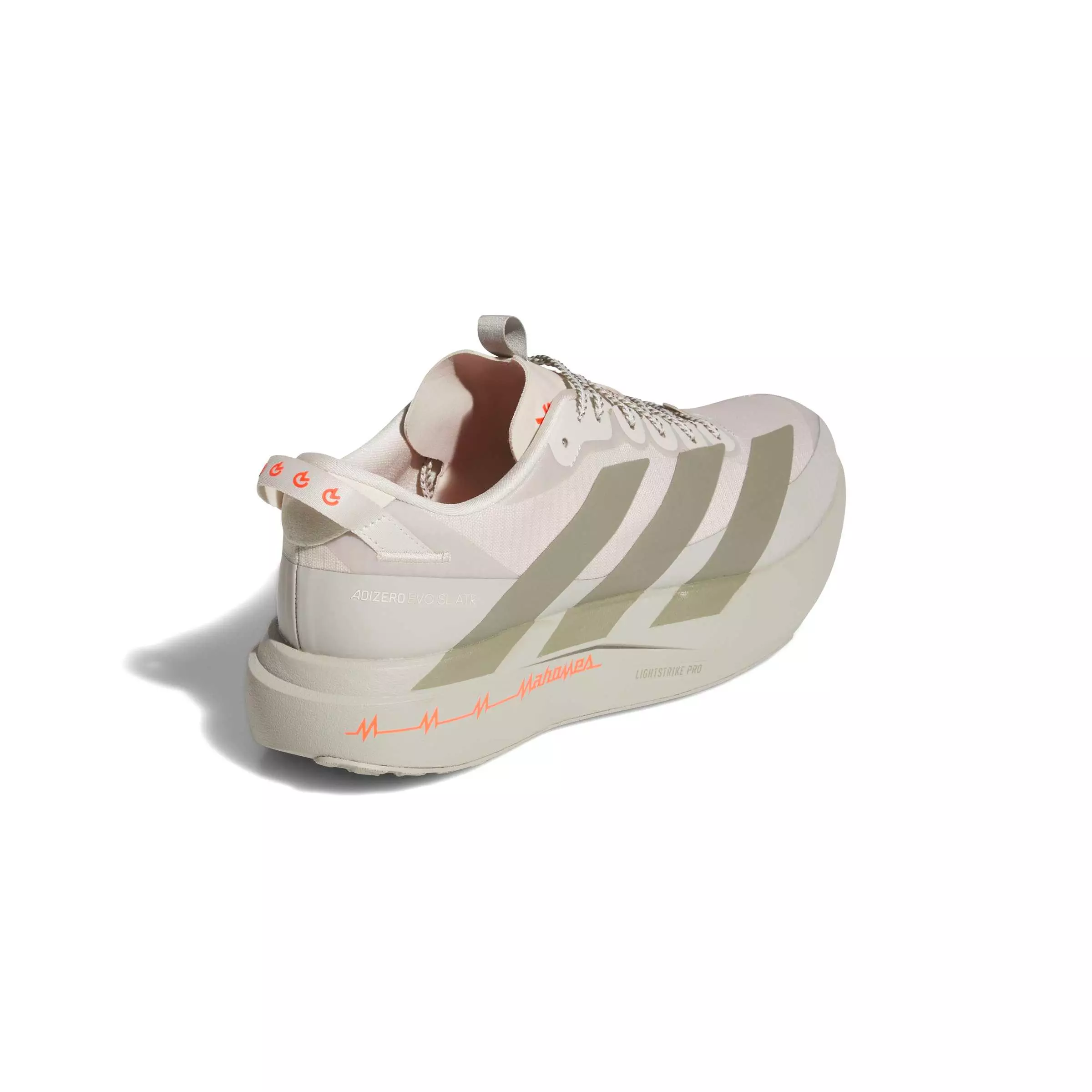 adidas Adizero Evo SL ATR Patrick Mahomes PE "Alumina/Clay/Solar Red" Men's Running Shoe - ALUMINA/CLAY/RED