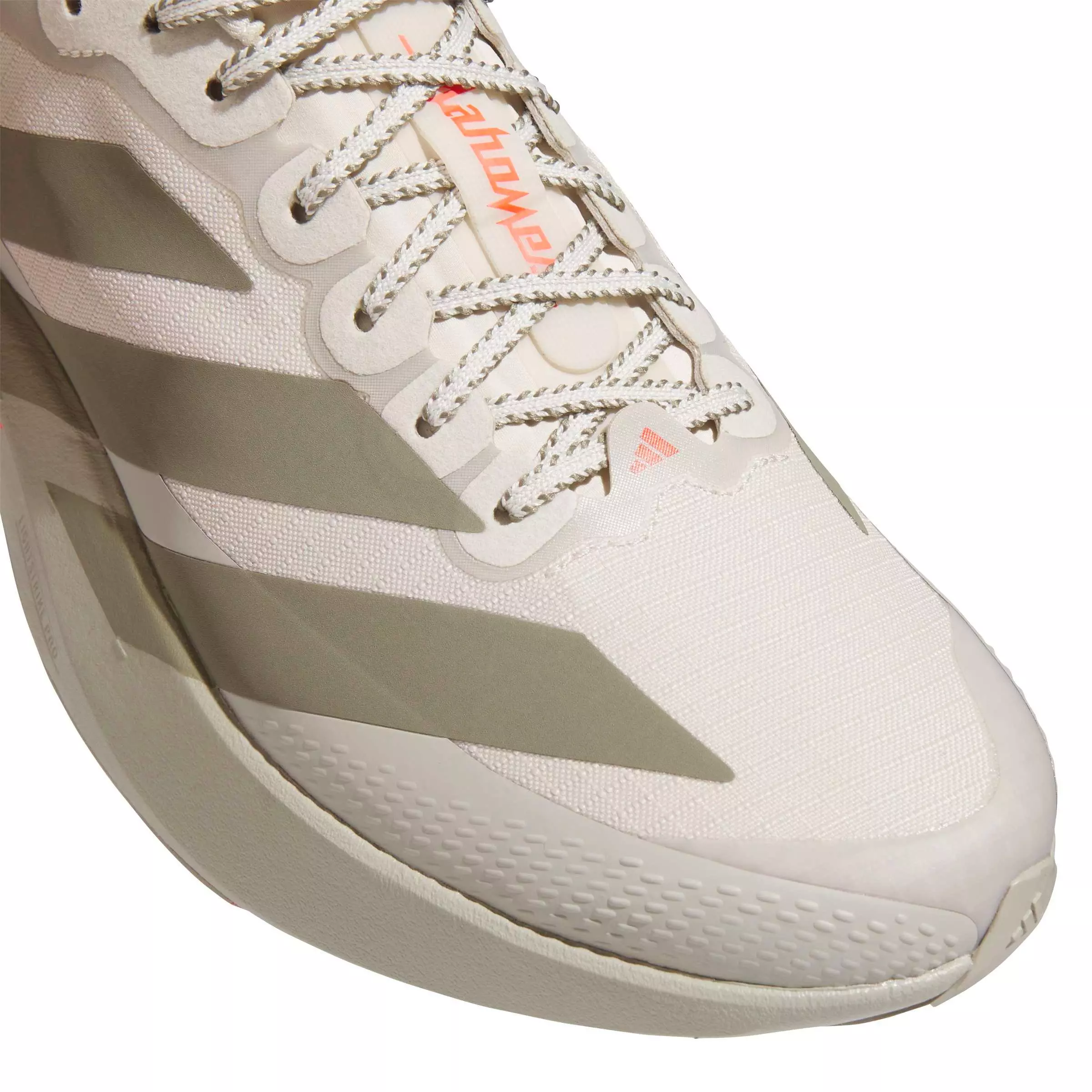 adidas Adizero Evo SL ATR Patrick Mahomes PE "Alumina/Clay/Solar Red" Men's Running Shoe - ALUMINA/CLAY/RED