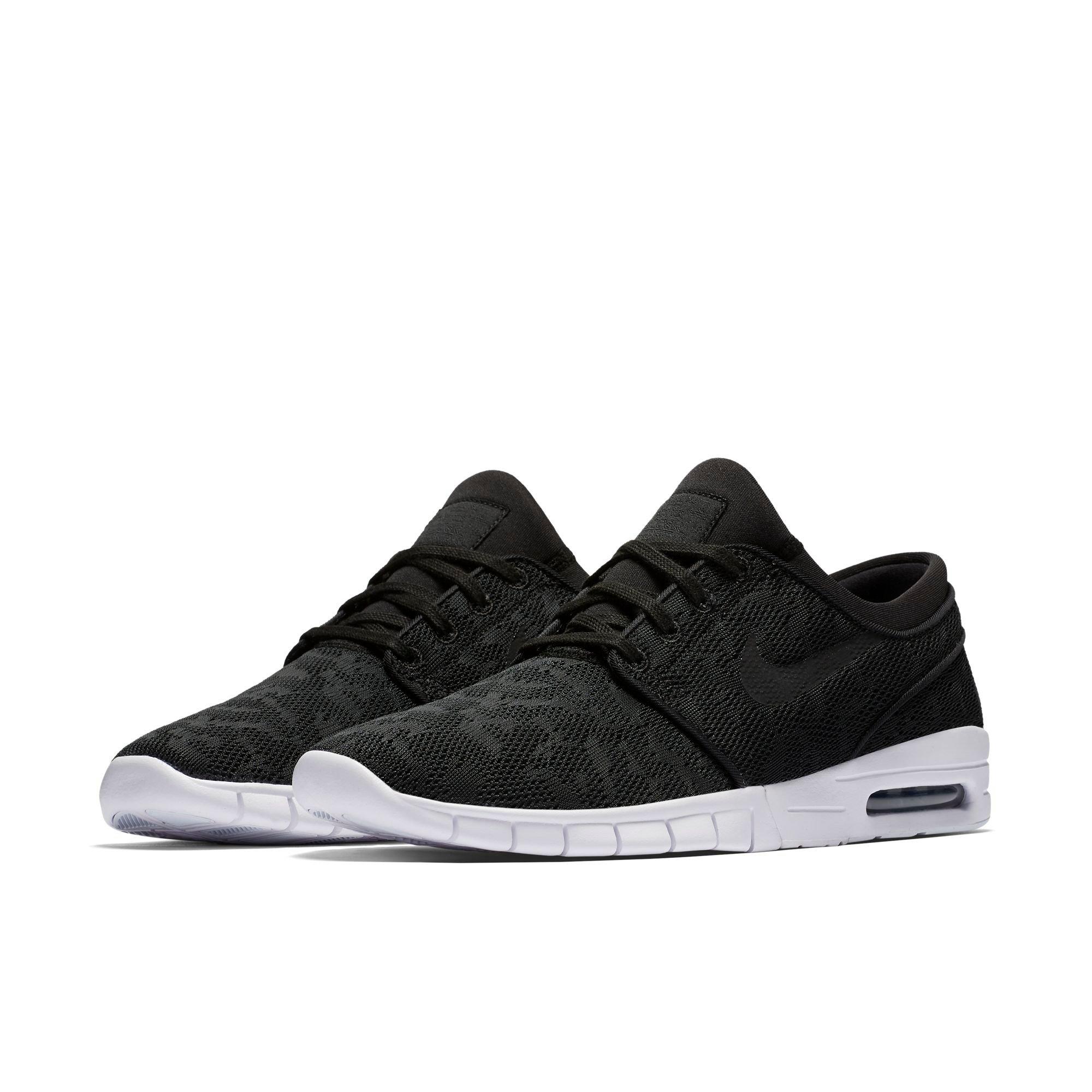 nike sb janoski air max black & camo mesh skate shoes