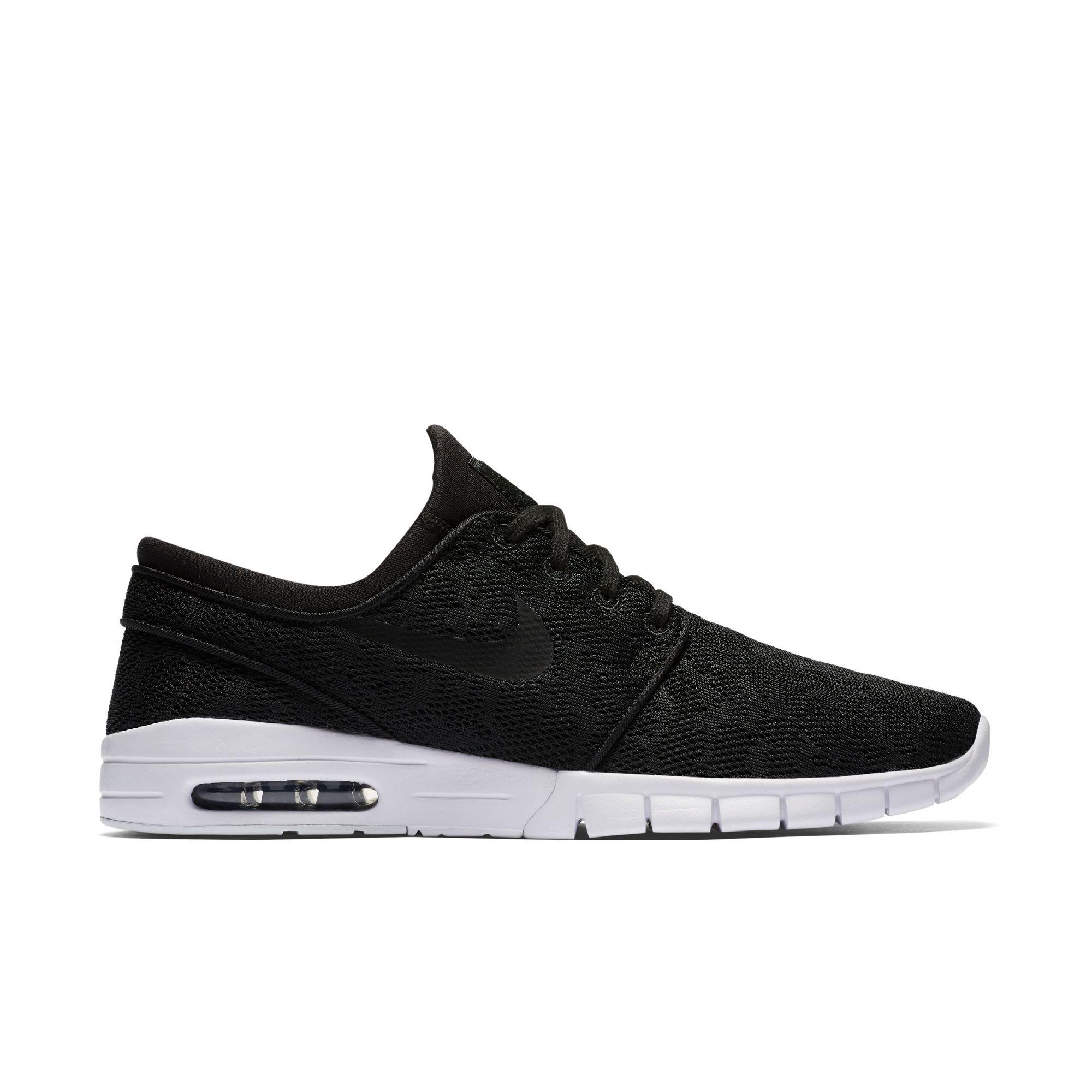 nike sb janoski air max black & camo mesh skate shoes