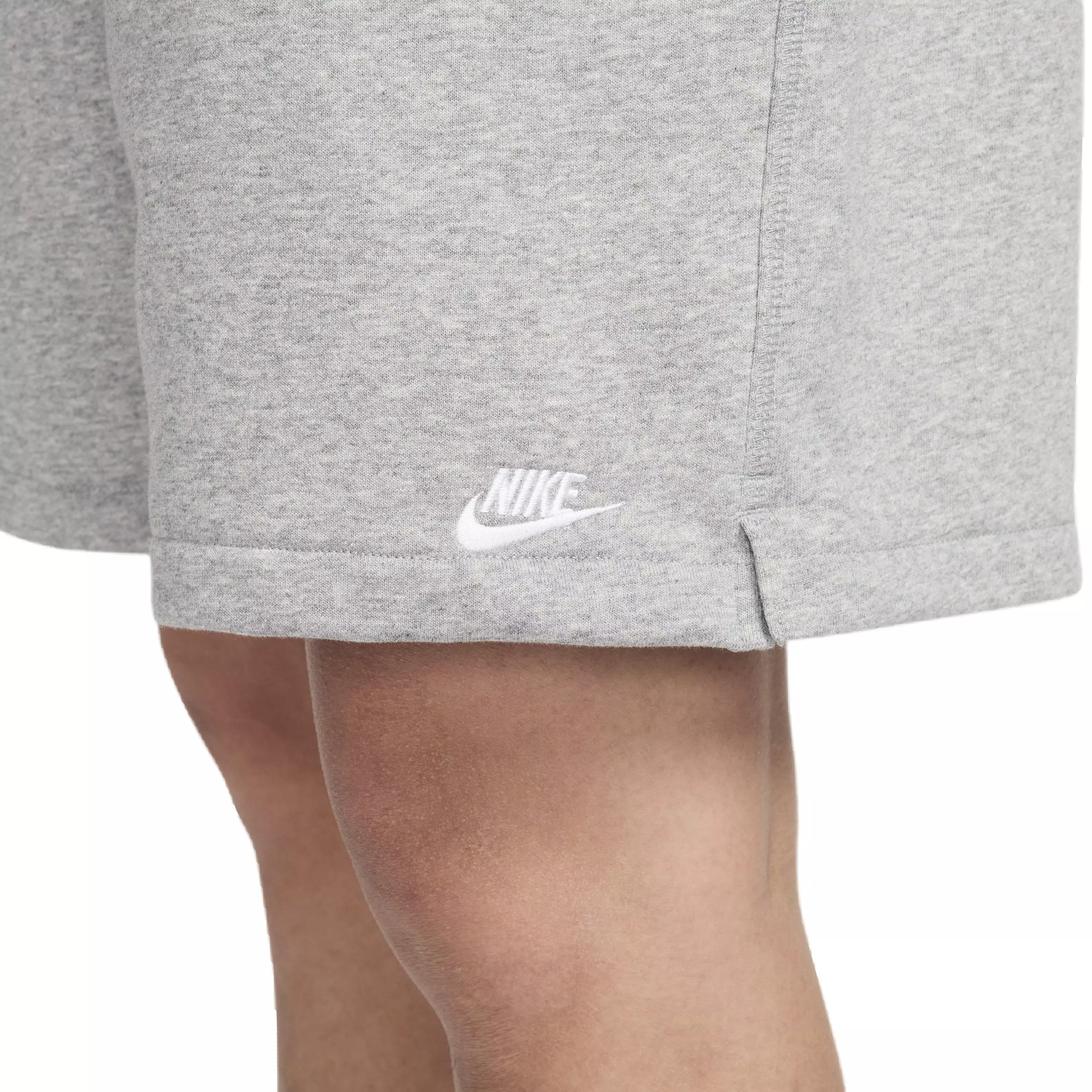 Nike Men's Club French Terry Flow Shorts - GREY