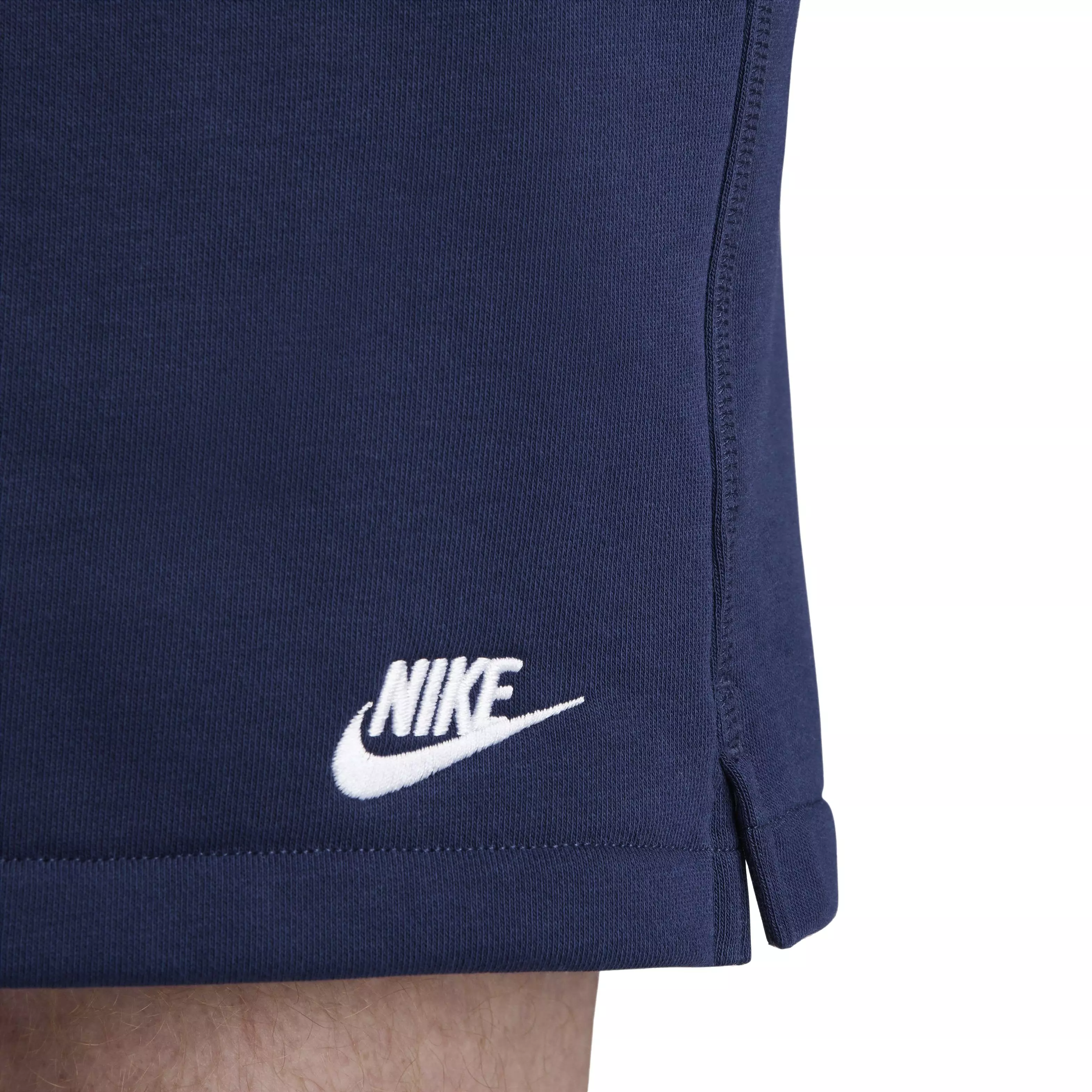 Nike Men's Club French Terry Flow Shorts - NAVY