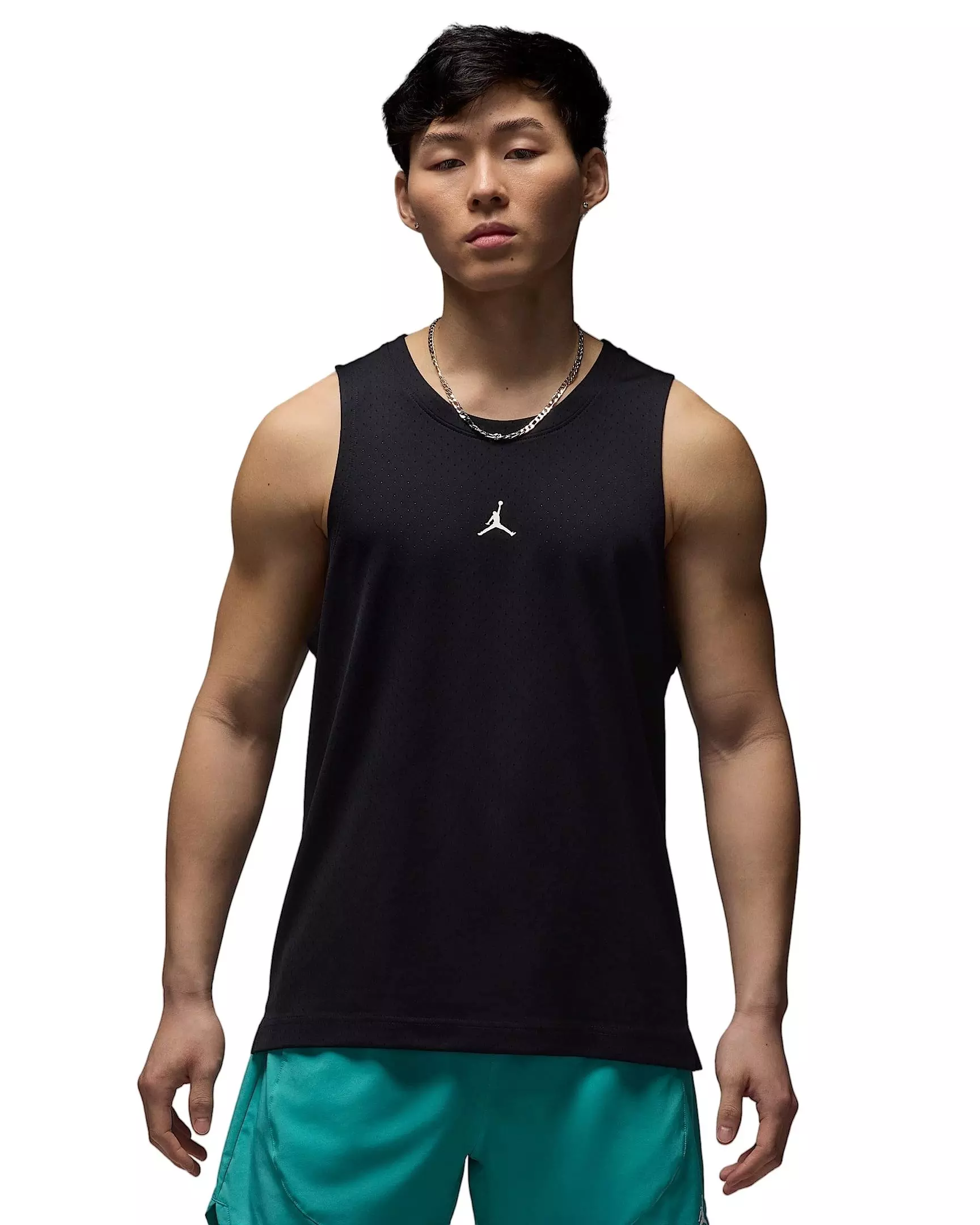 Jordan Men's Sport Dri-FIT Mesh Jersey - BLACK