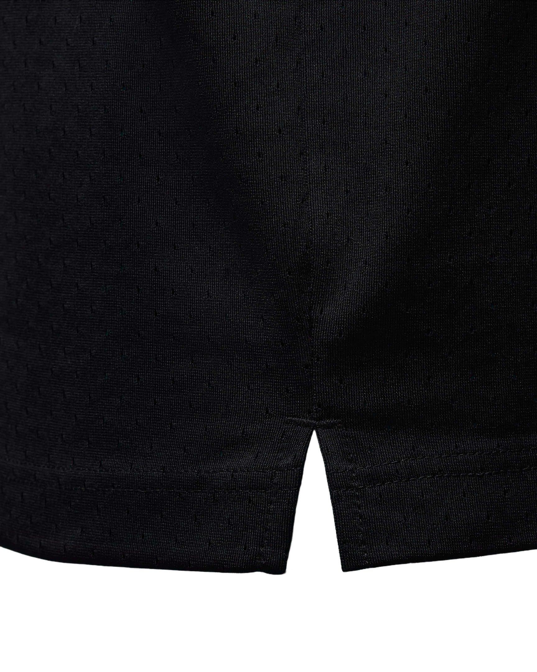 Jordan Men's Sport Dri-FIT Mesh Jersey - BLACK Thumbnail View 4