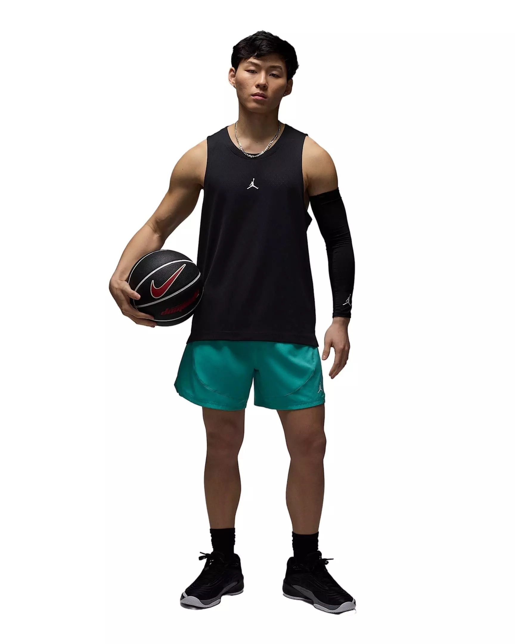 Jordan Men's Sport Dri-FIT Mesh Jersey - BLACK