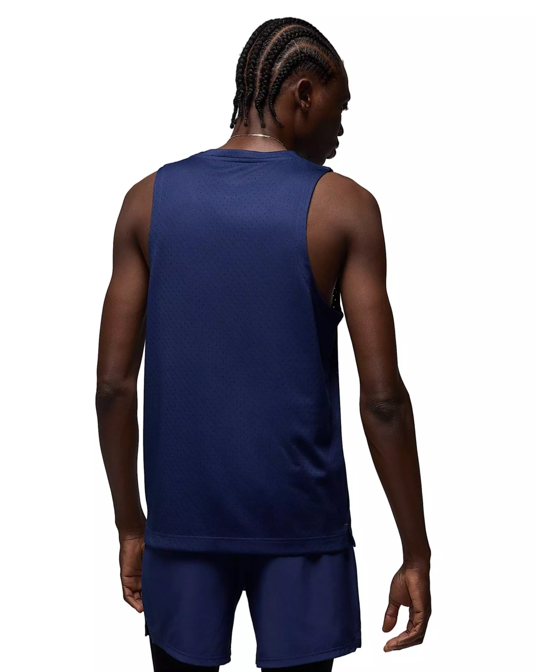 Jordan Men's Sport Dri-FIT Mesh Jersey - NAVY