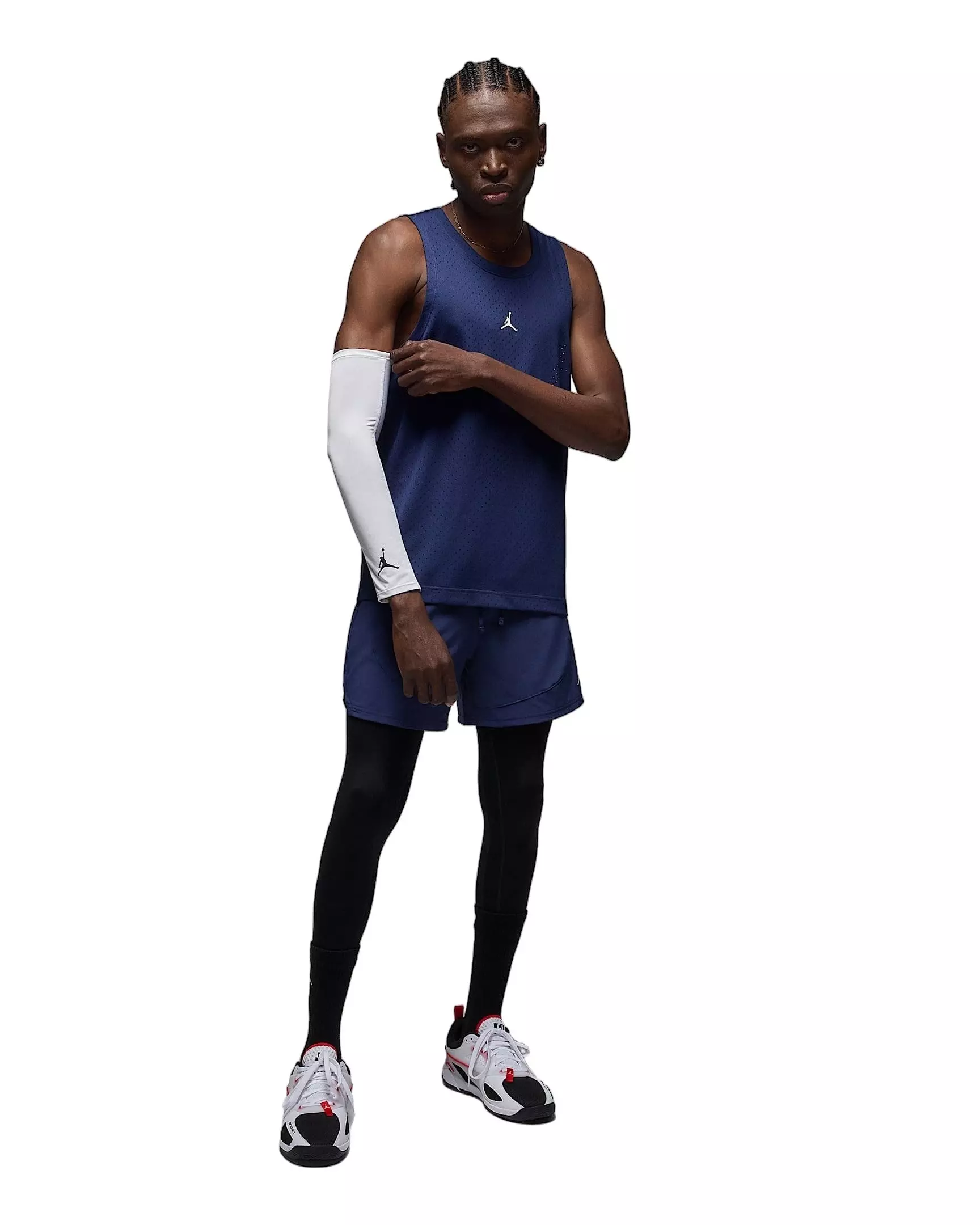 Jordan Men's Sport Dri-FIT Mesh Jersey - NAVY