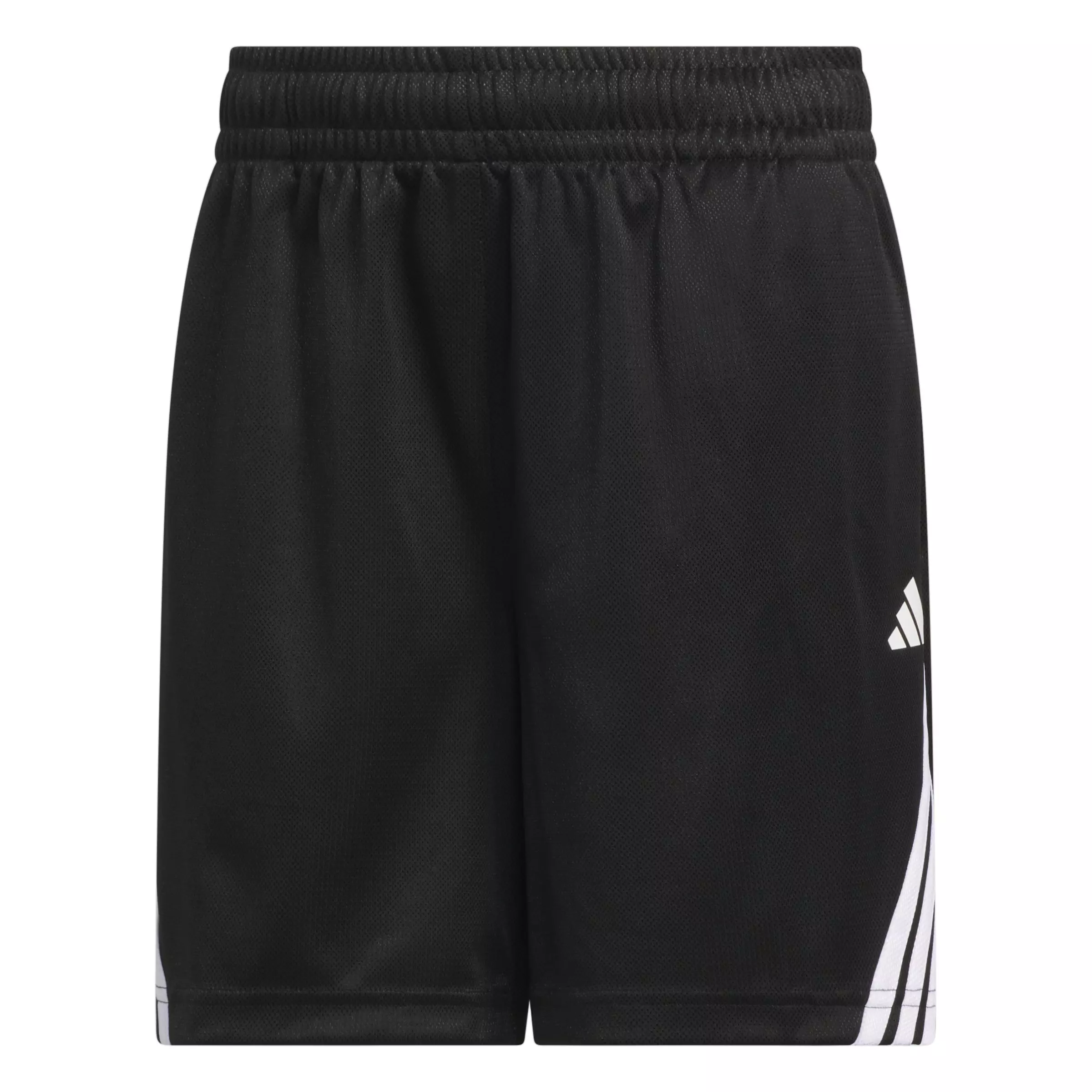 adidas Women's Basketball 3-Stripes Shorts-Black - BLACK