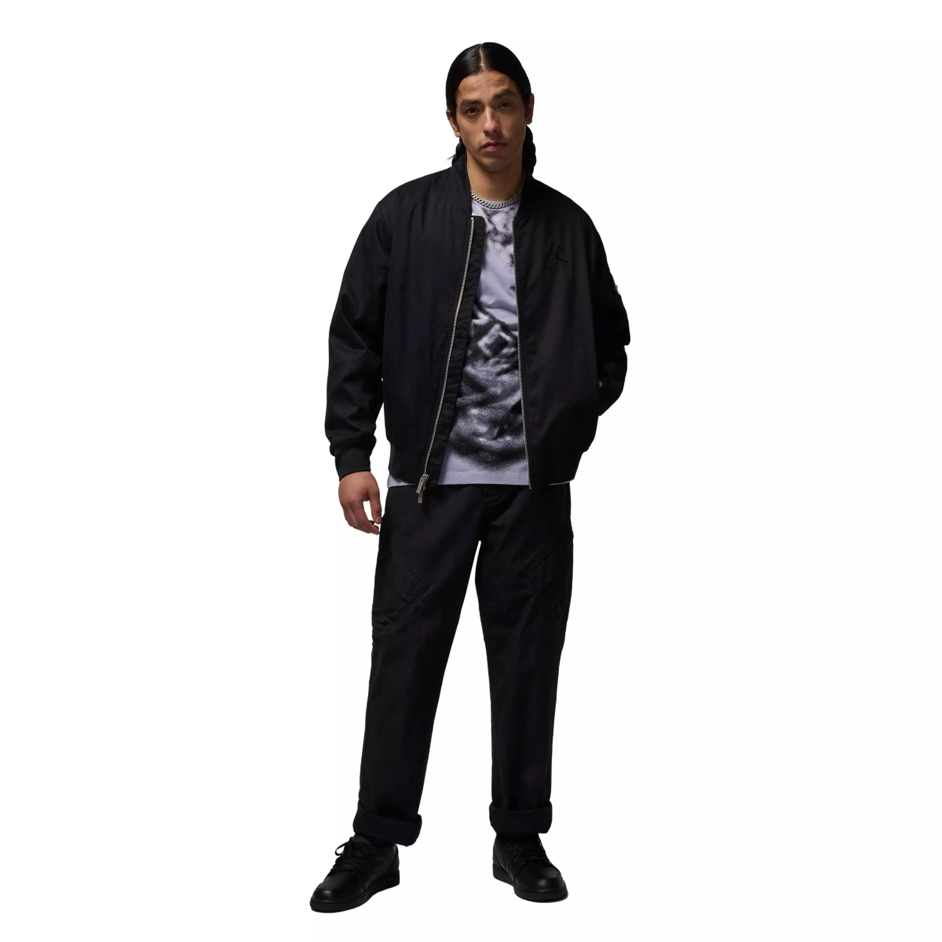 Jordan Men's Essentials Renegade Lightweight Jacket -Black - BLACK