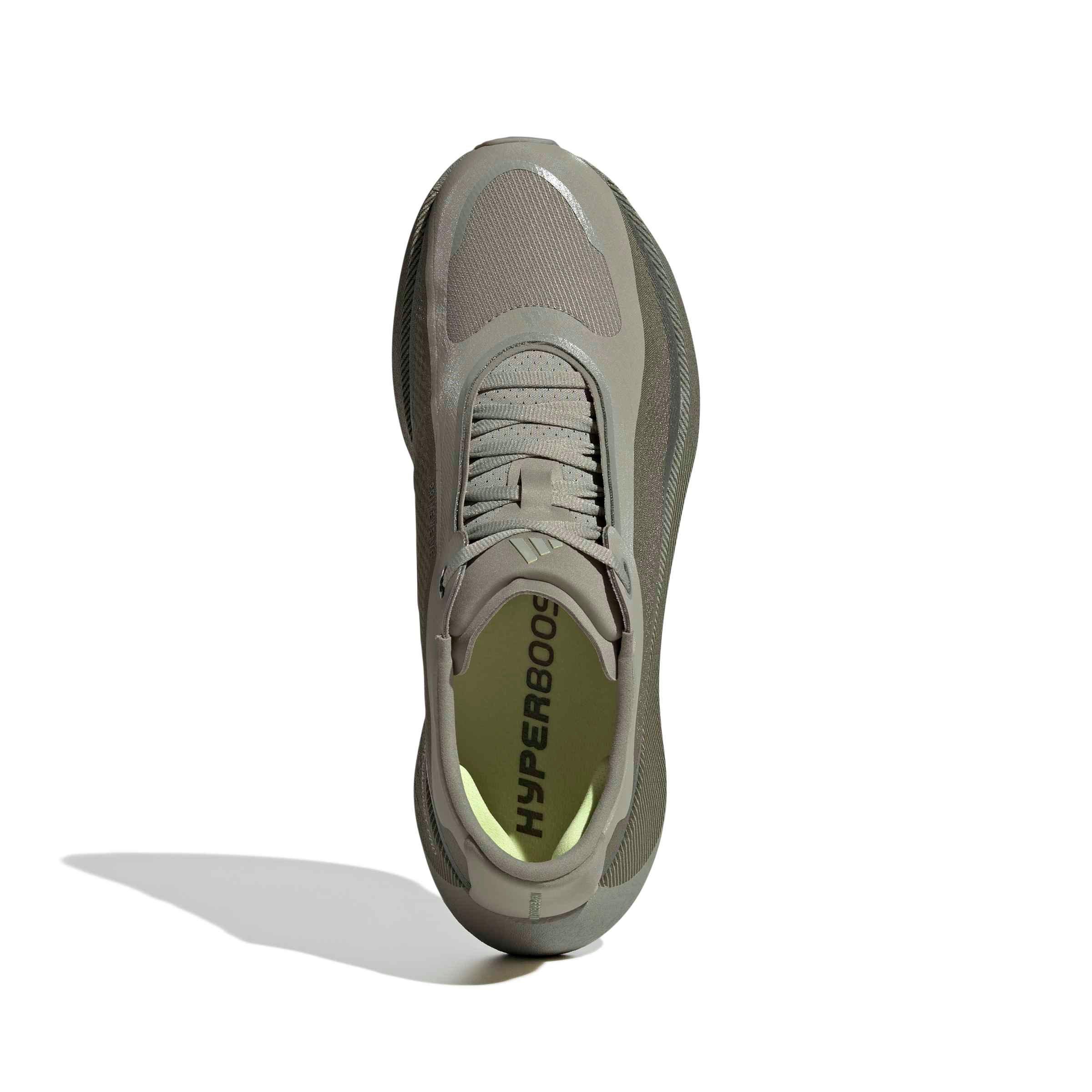 adidas Hyperboost Edge M "Silver Green/Medium Dark Khaki/Frozen Lemon" Men's Running Shoe - GREEN/DK KHAKI/LEMON