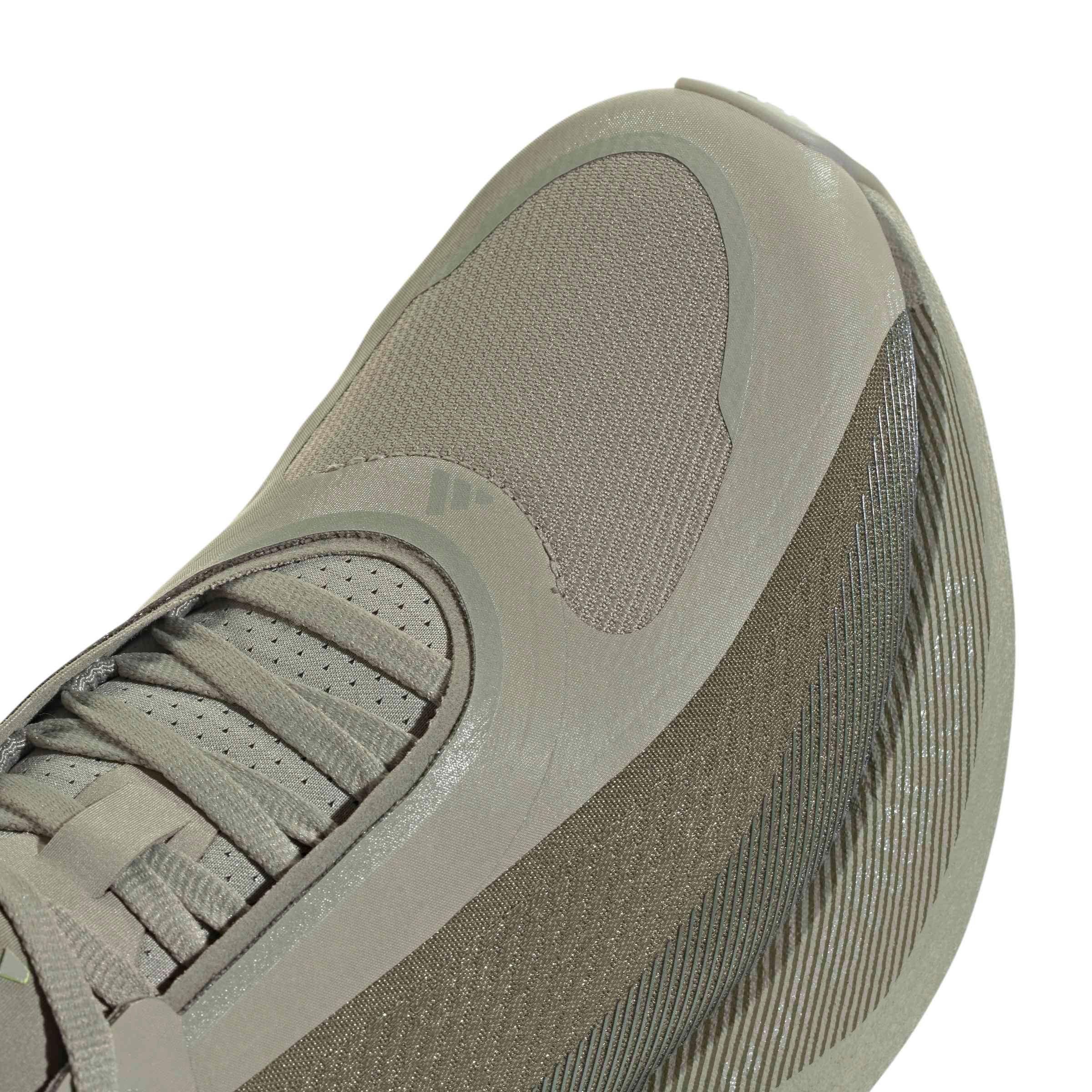 adidas Hyperboost Edge M "Silver Green/Medium Dark Khaki/Frozen Lemon" Men's Running Shoe - GREEN/DK KHAKI/LEMON