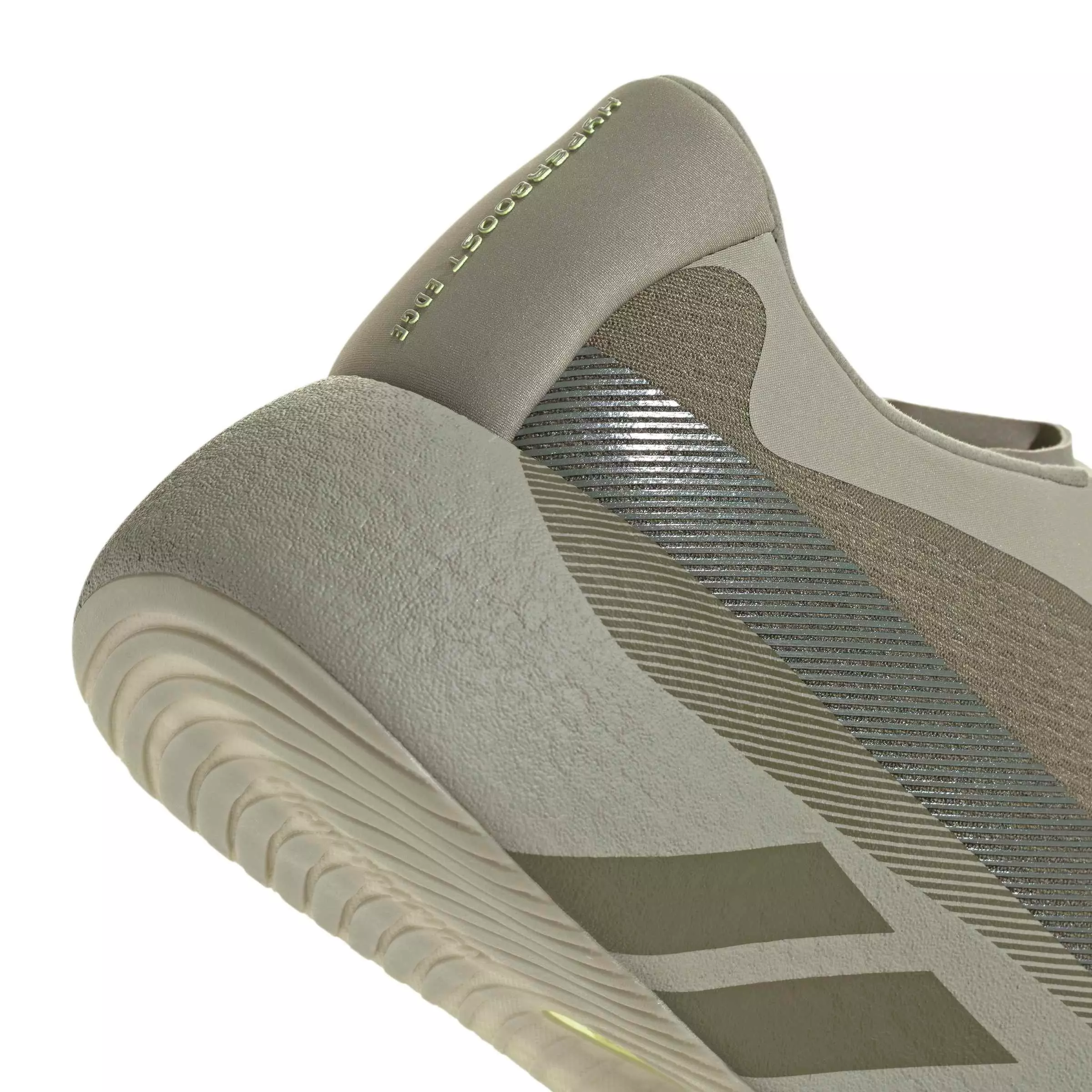 adidas Hyperboost Edge M "Silver Green/Medium Dark Khaki/Frozen Lemon" Men's Running Shoe - GREEN/DK KHAKI/LEMON
