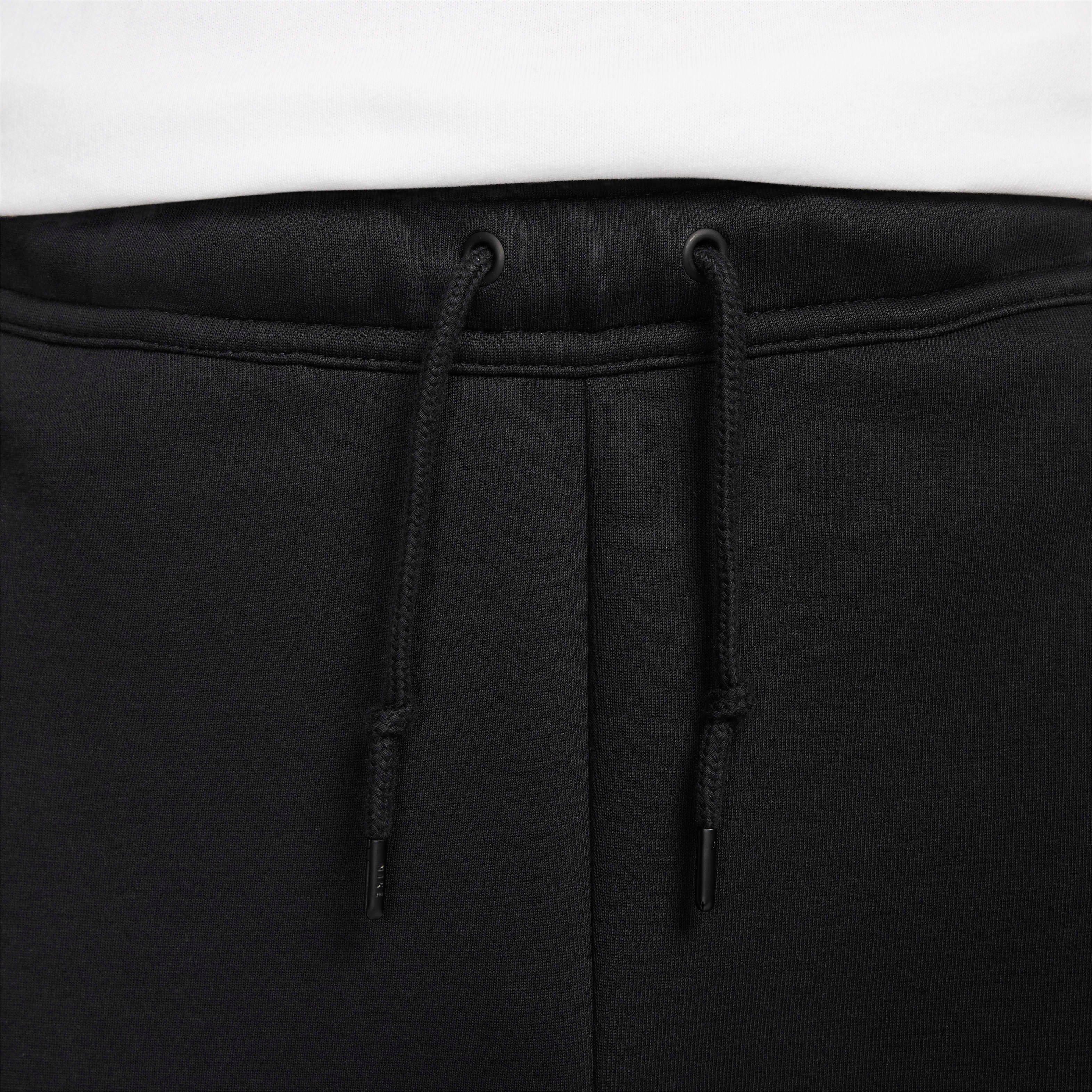 Nike Men's Tech Fleece Open-Hem Pants - Black - BLACK Thumbnail View 3