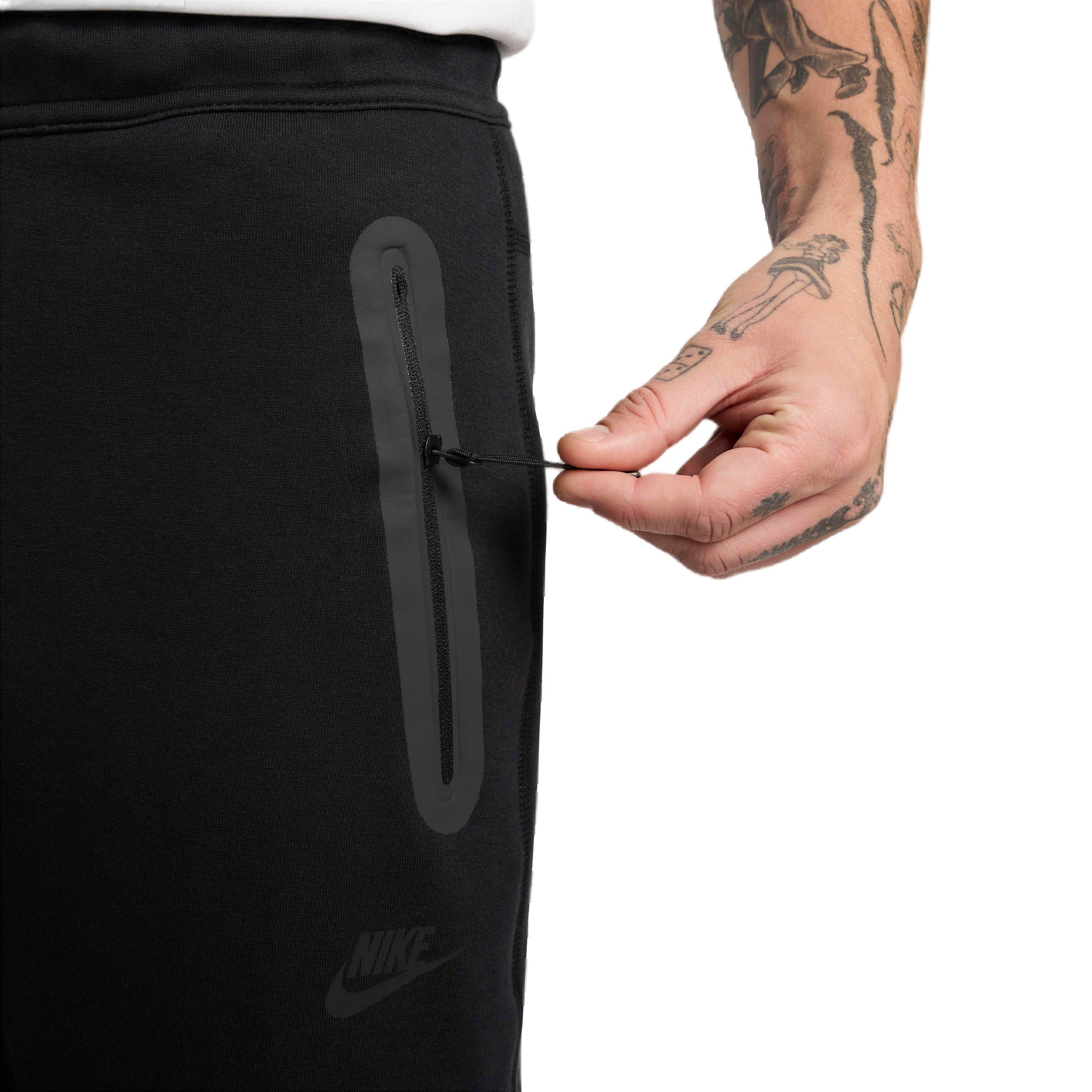 Nike Men's Tech Fleece Open-Hem Pants - Black - BLACK Thumbnail View 5