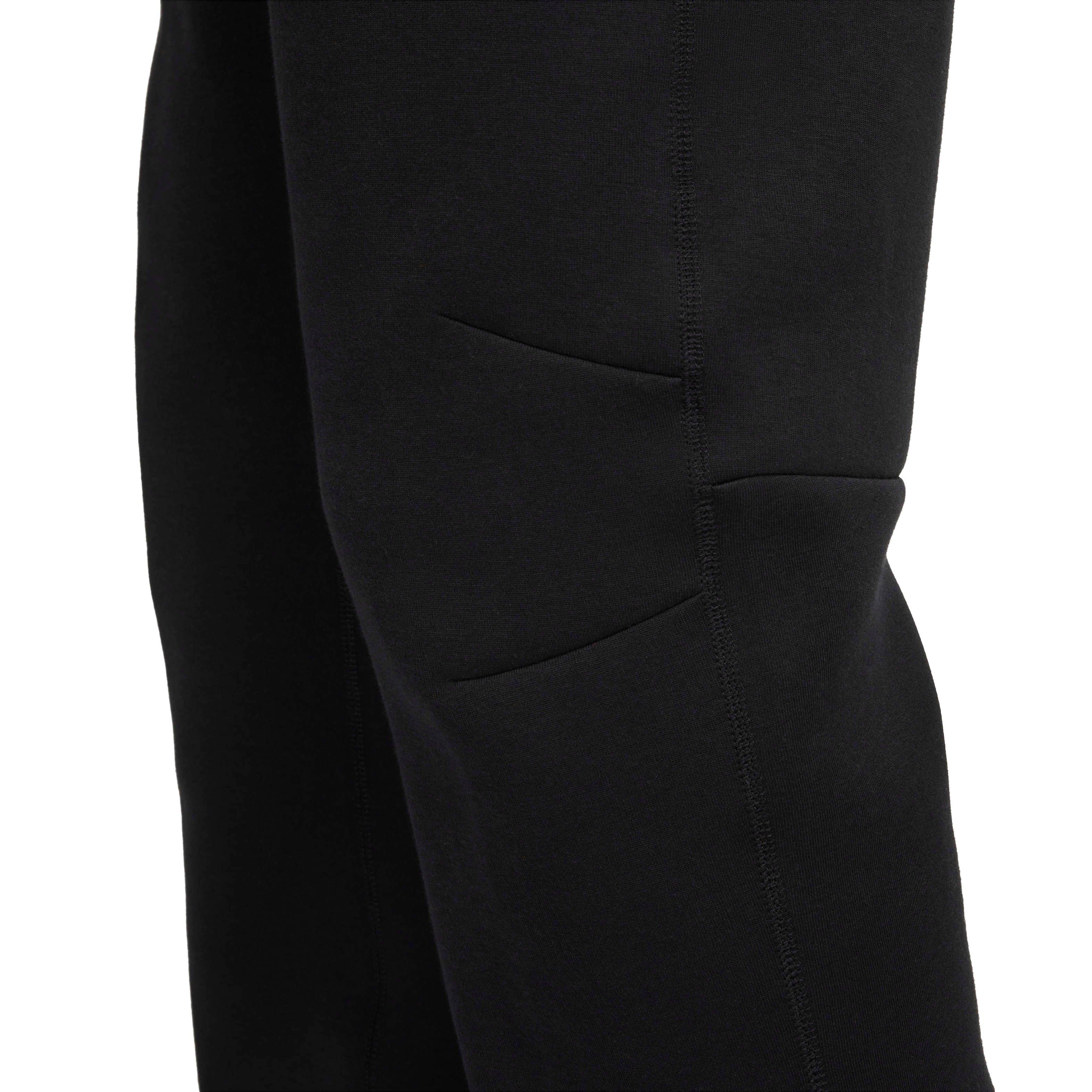 Nike Men's Tech Fleece Open-Hem Pants - Black - BLACK Thumbnail View 6