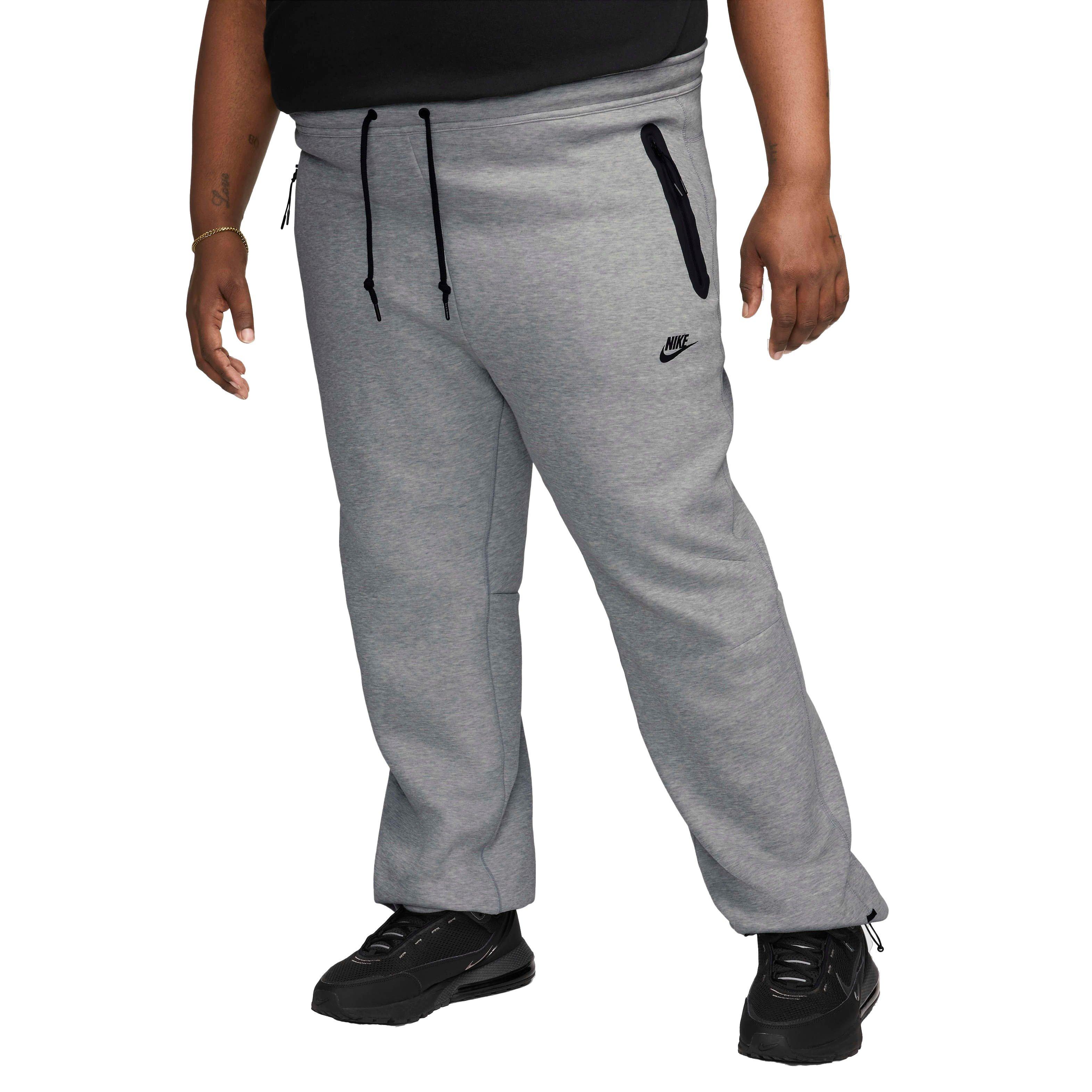 Nike Men's Tech Fleece Open-Hem Pants - GREY Thumbnail View 1