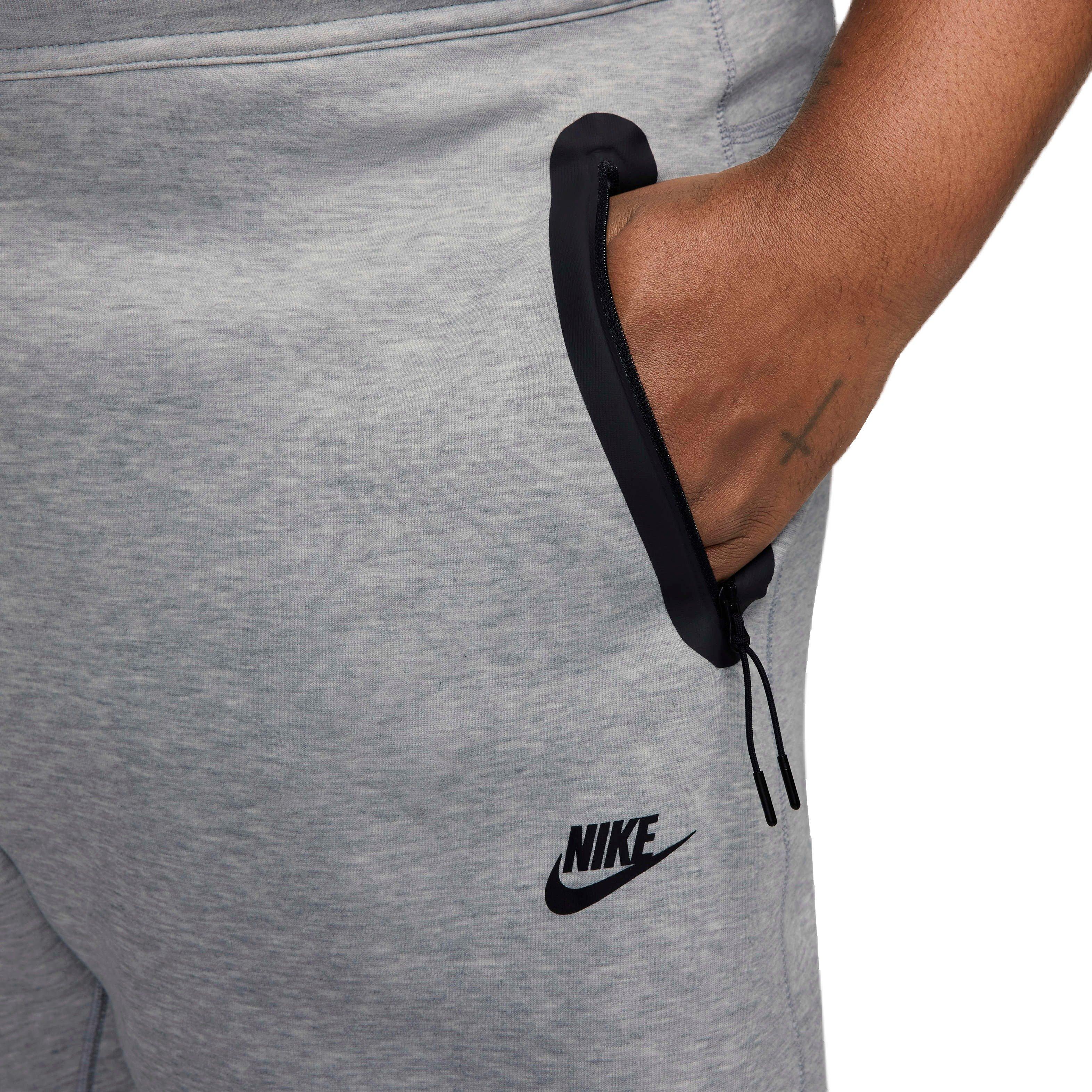 Nike Men's Tech Fleece Open-Hem Pants - GREY Thumbnail View 4