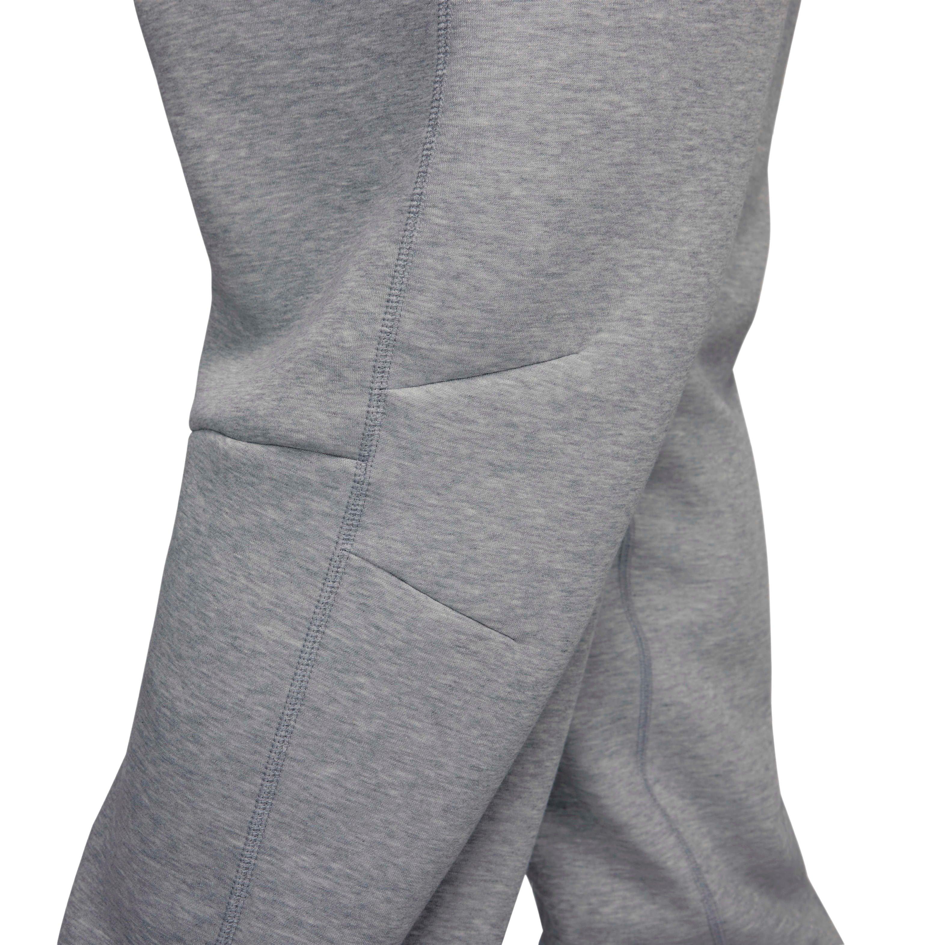 Nike Men's Tech Fleece Open-Hem Pants - Black - GREY Thumbnail View 6