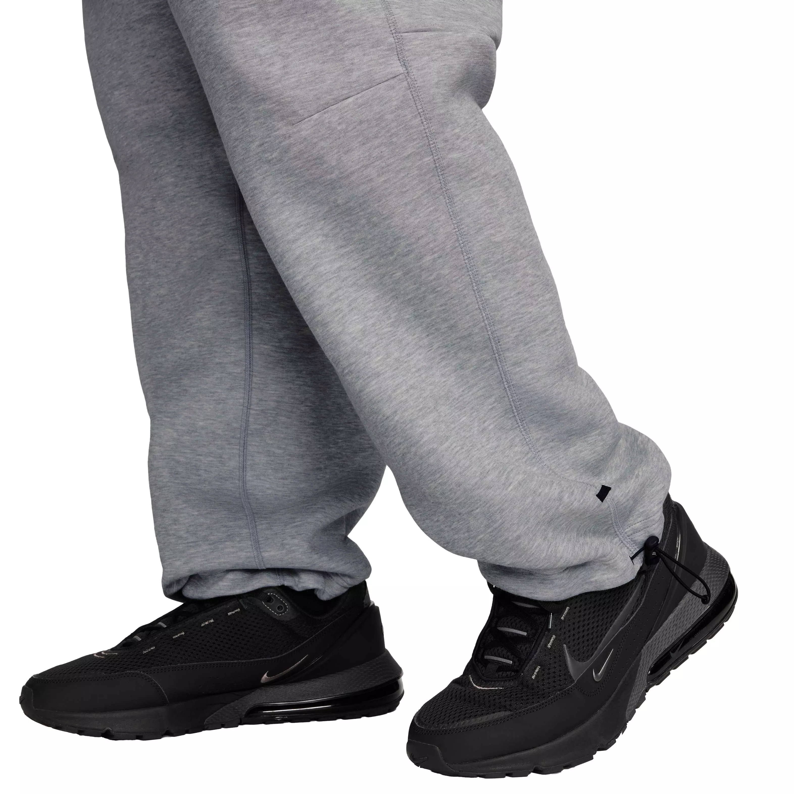 Nike Men's Tech Fleece Open-Hem Pants - Black - GREY
