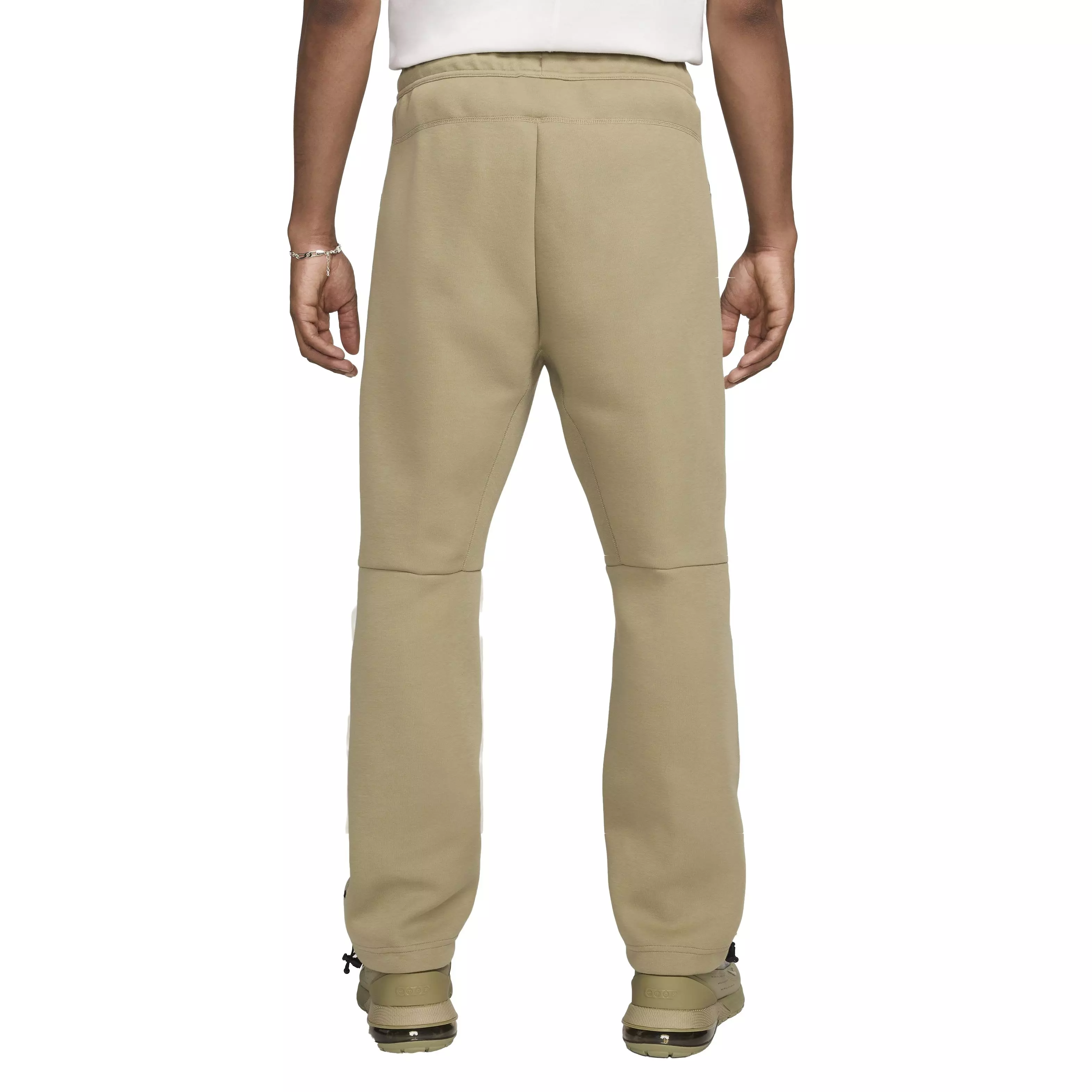 Nike Men's Tech Fleece Open-Hem Pants - BROWN