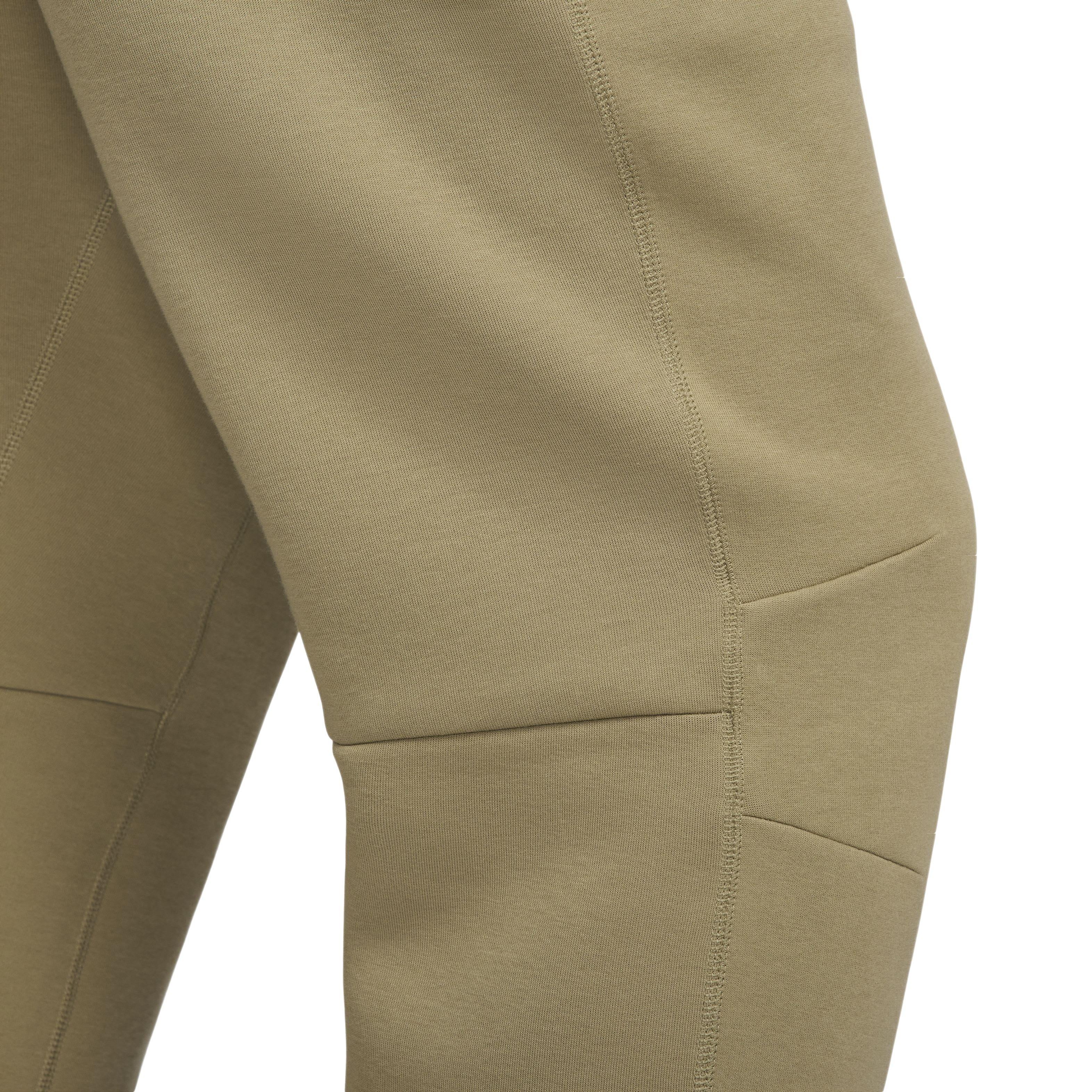 Nike Men's Tech Fleece Open-Hem Pants - BROWN Thumbnail View 6