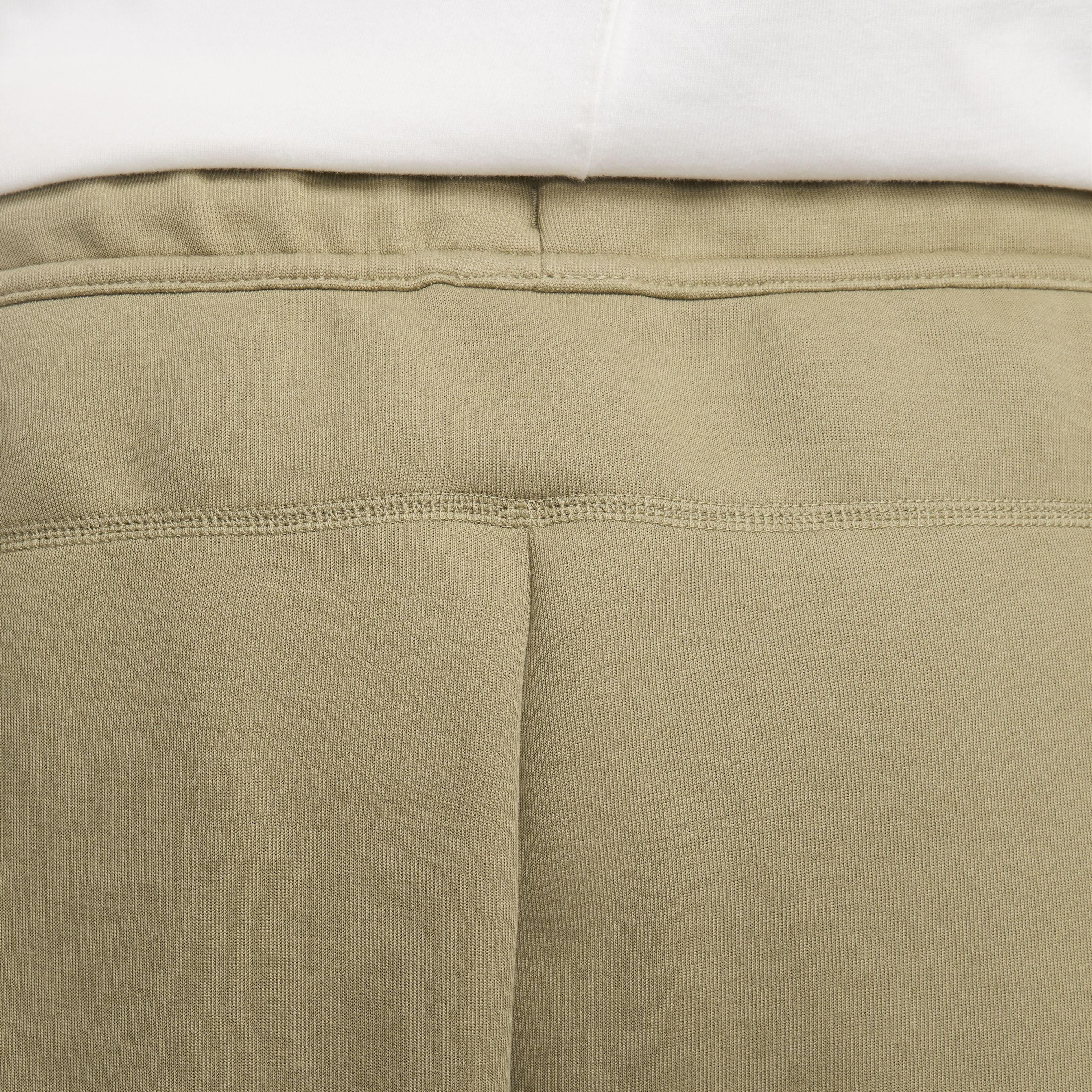 Nike Men's Tech Fleece Open-Hem Pants - BROWN Thumbnail View 7