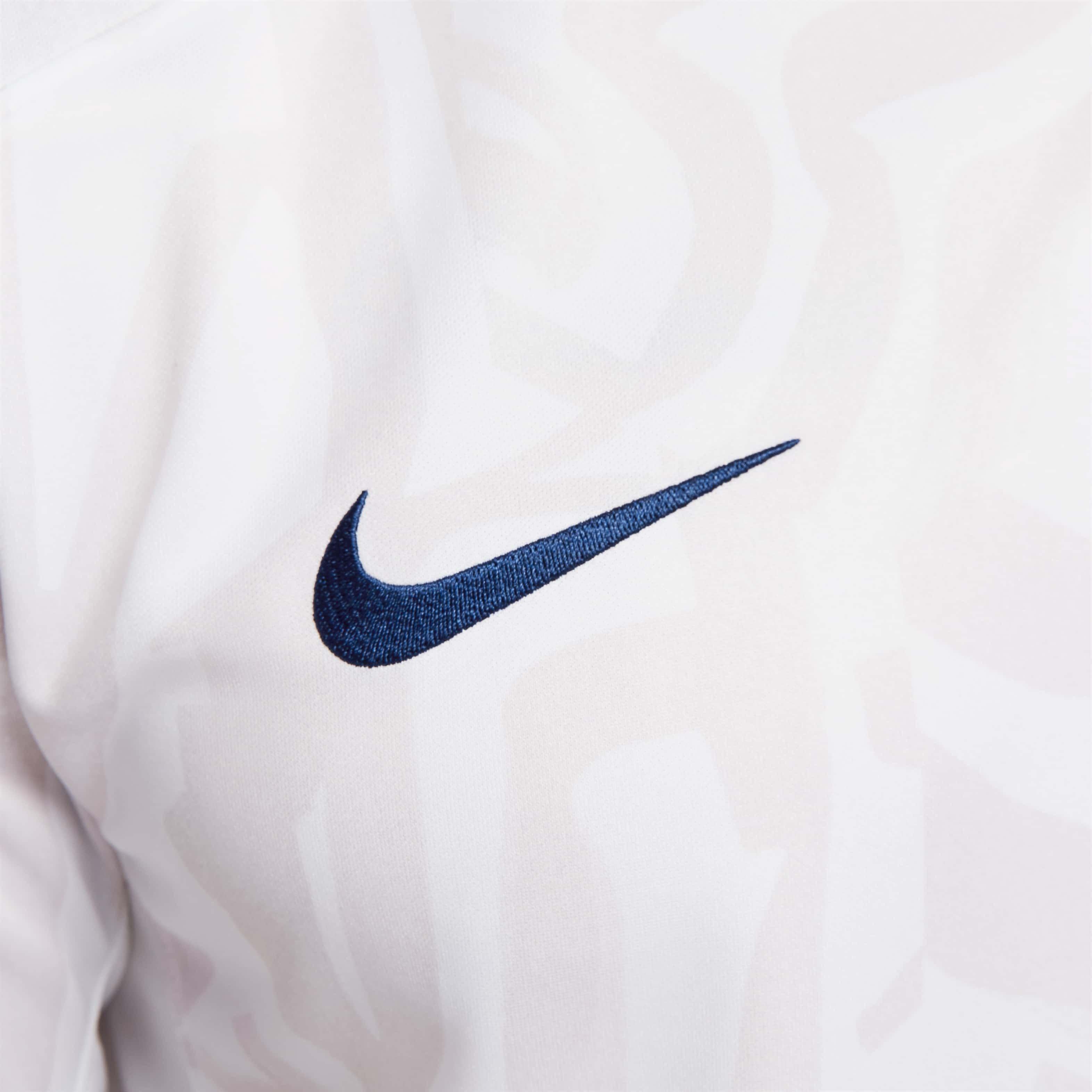 Nike Men's FFF Stadium Dri-FIT Away Soccer Jersey -White/Blue - WHITE/BLUE Thumbnail View 5