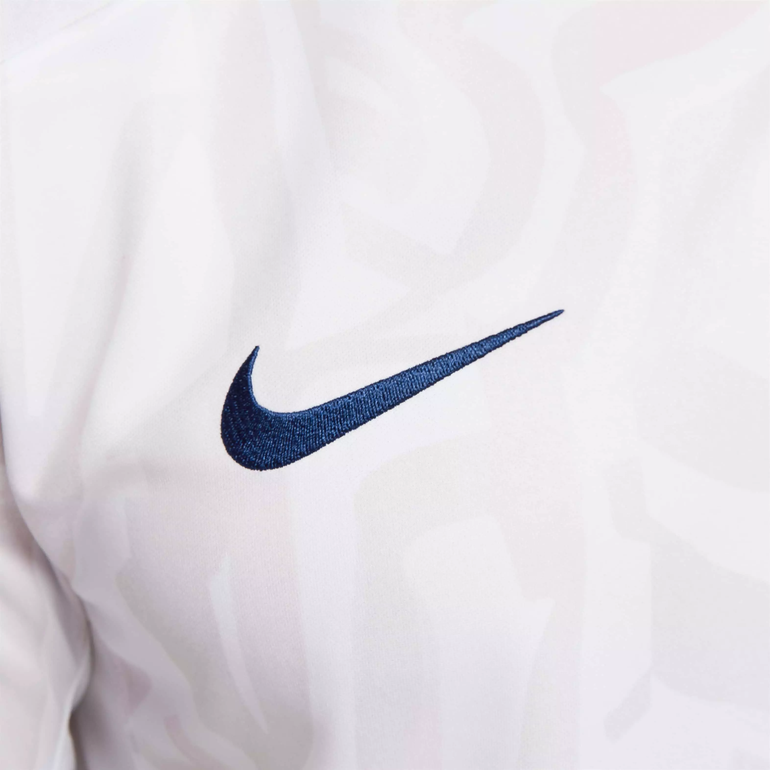 Nike Men's FFF Stadium Dri-FIT Away Soccer Jersey -White/Blue - WHITE/BLUE