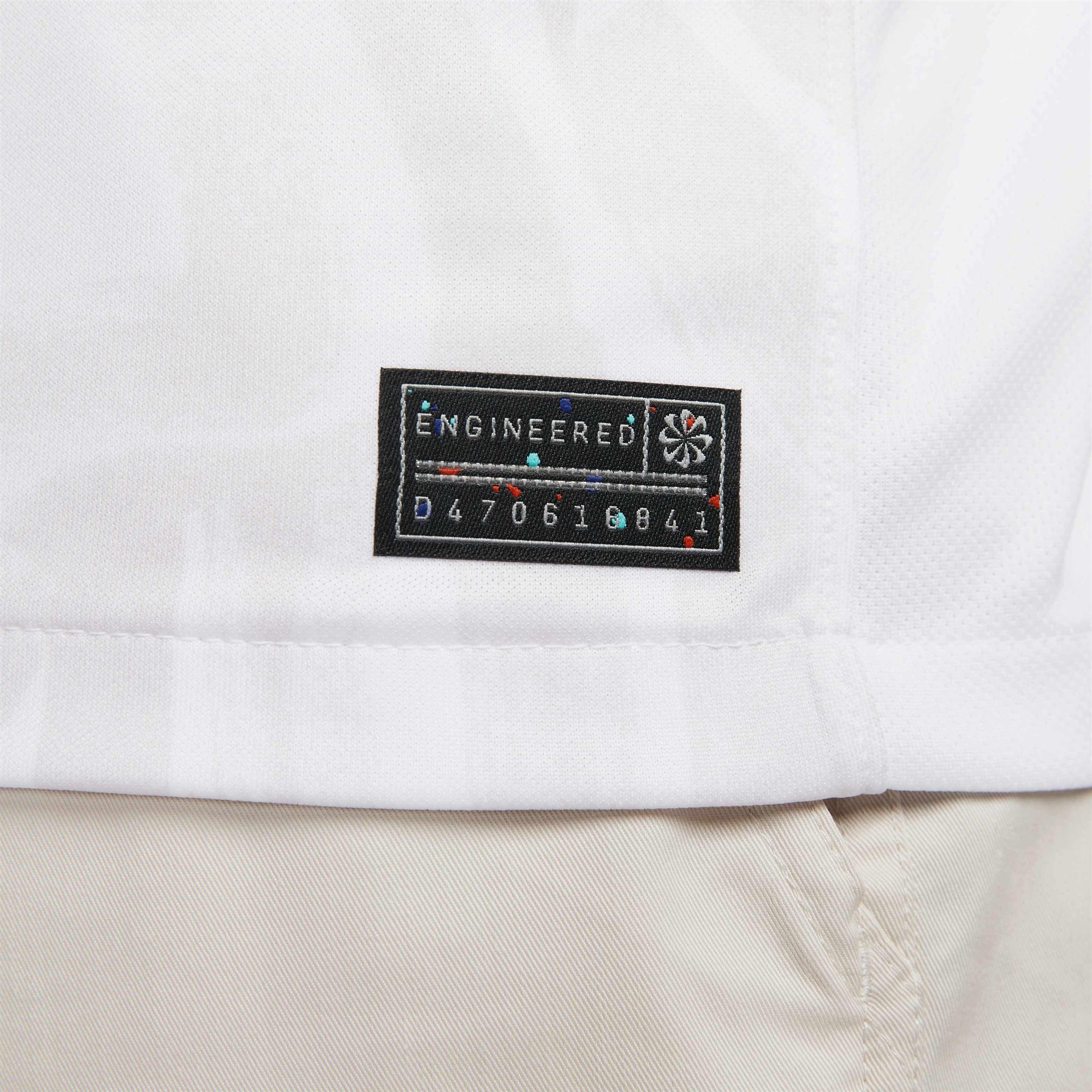 Nike Men's FFF Stadium Dri-FIT Away Soccer Jersey -White/Blue - WHITE/BLUE Thumbnail View 7